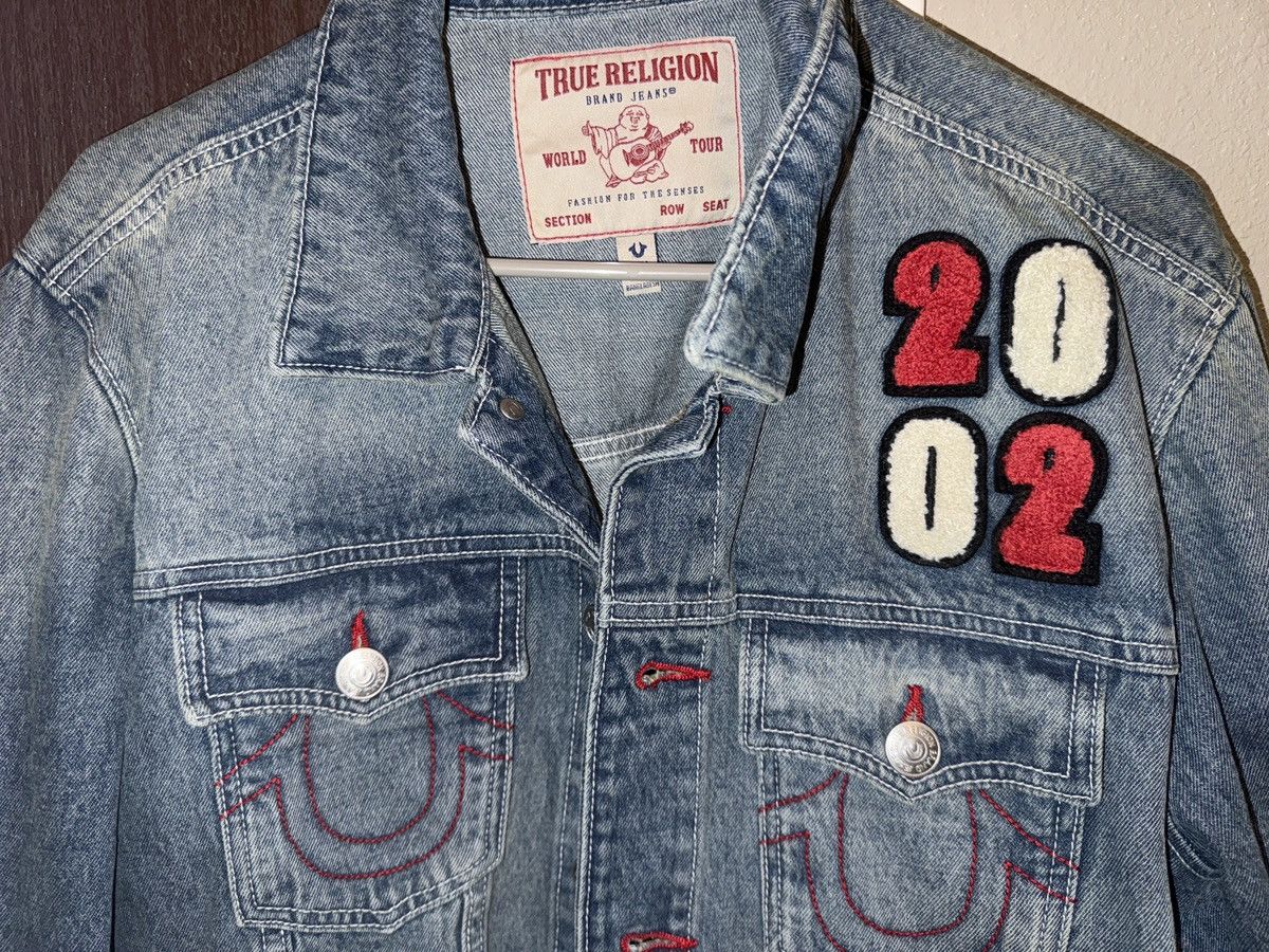 True Religion True Religion Varsity Patch Denim Jacket – 2002 Lettering Size US M / EU 48-50 / 2 - 3 Thumbnail