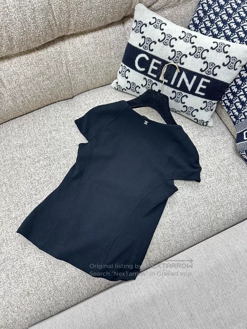 Chanel Chanel Bow short-sleeved T-shirt Size XXS / US 00 / IT 34 - 3 Thumbnail