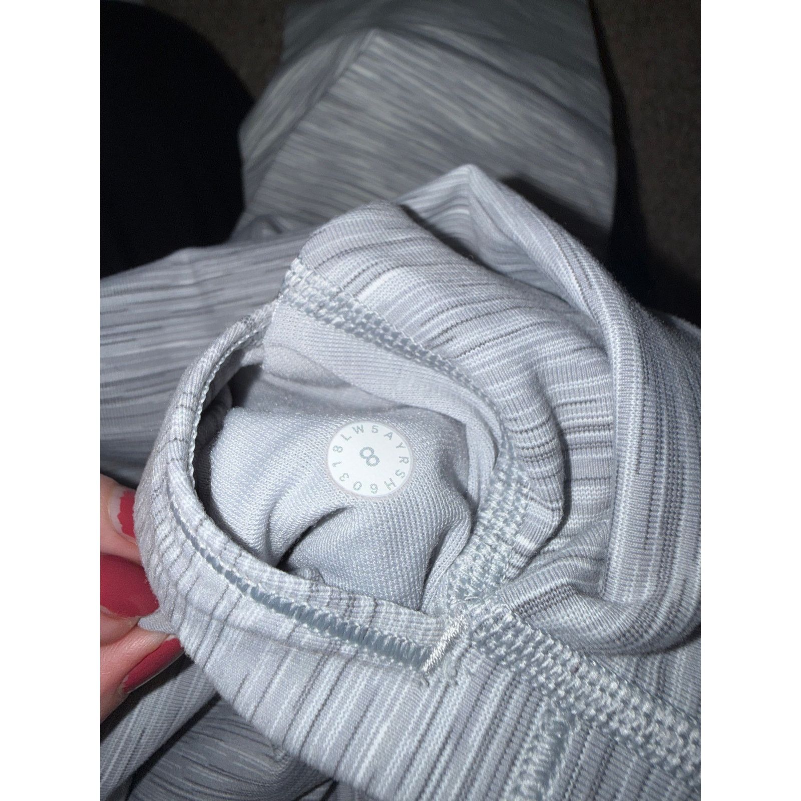 Lululemon Lululemon Wunder Under Hi-Rise Tight 28" Ombre White Multi 8 Size 30" / US 8 / IT 44 - 7 Thumbnail