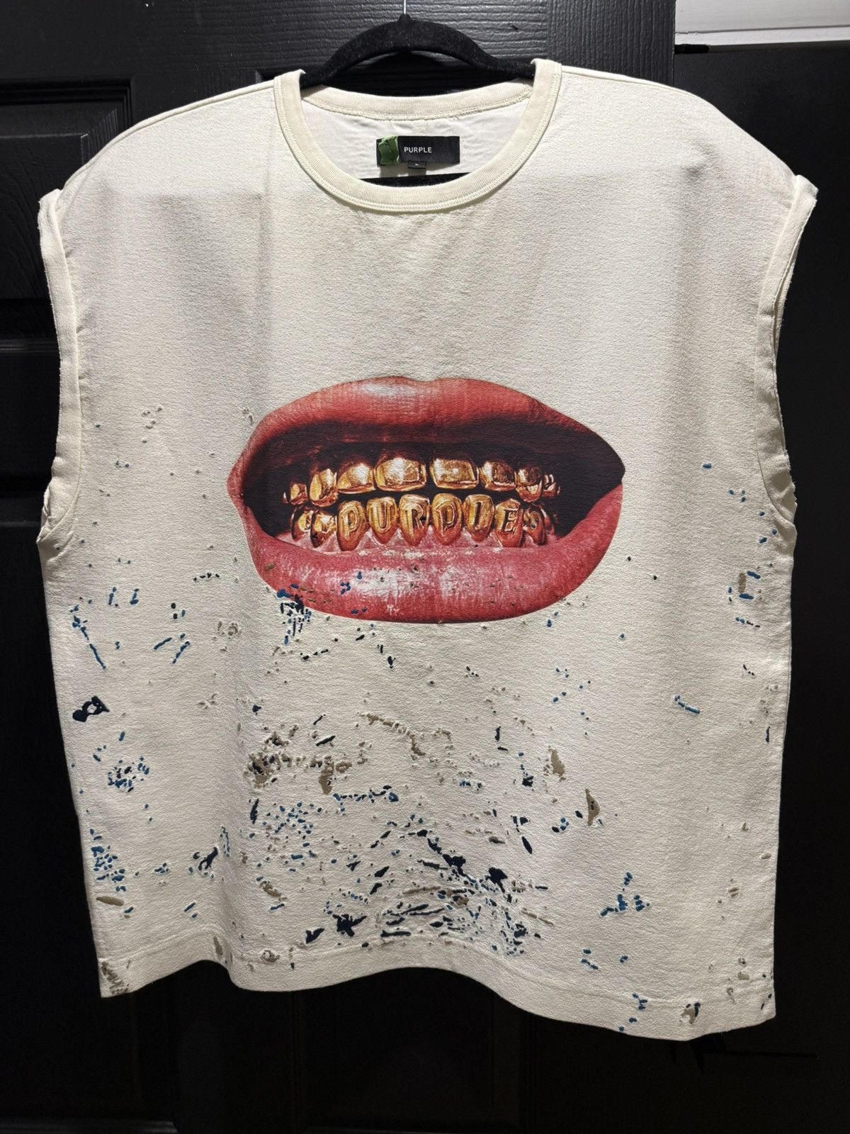 Purple Brand Purple Brand Smile Tank Top Size US L / EU 52-54 / 3 - 1 Thumbnail