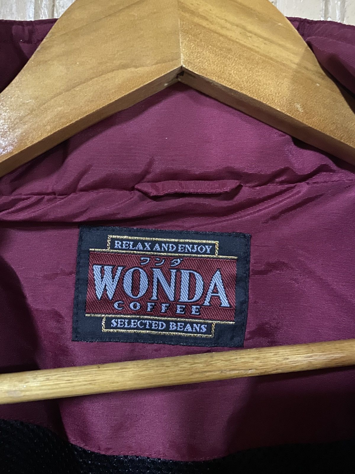 Vintage Vintage Wonda Coffee Promotional Windbreaker Jacket Size US XL / EU 56 / 4 - 4 Thumbnail
