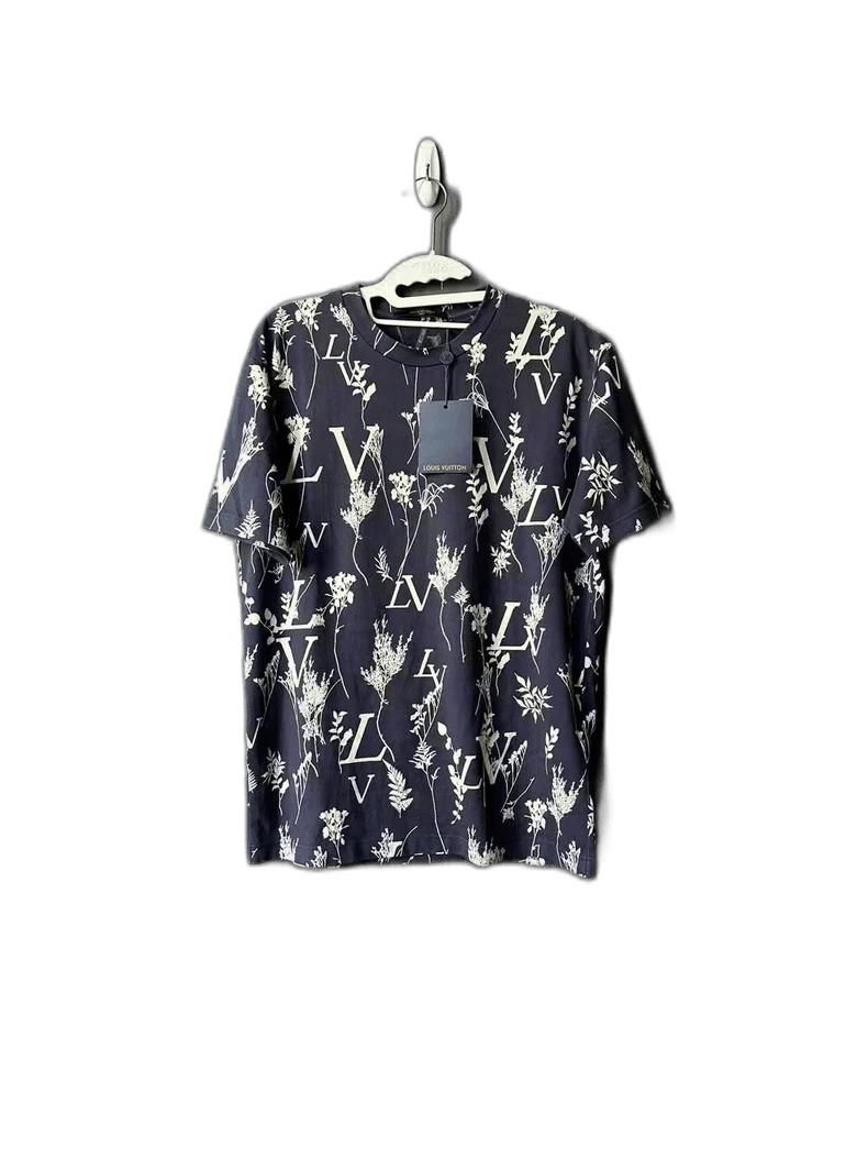 Louis Vuitton Louis Vuitton Floral Short Sleeve Top -2505 Size M / US 6-8 / IT 42-44 - 1 Thumbnail