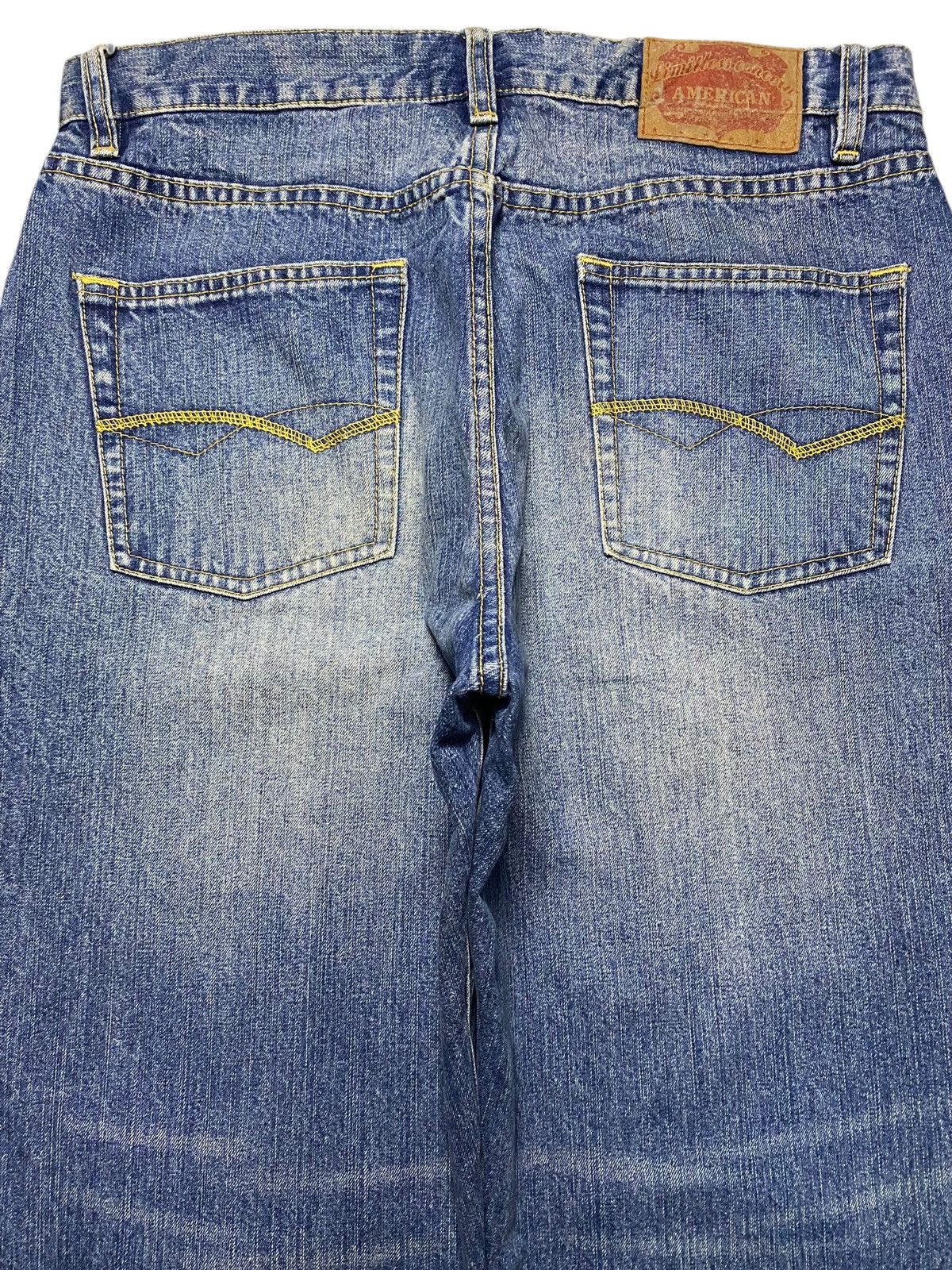 Japanese Brand Vintage Japanese Brand Amore Puro Blue Wash Distressed Jeans Size US 32 / EU 48 - 4 Thumbnail
