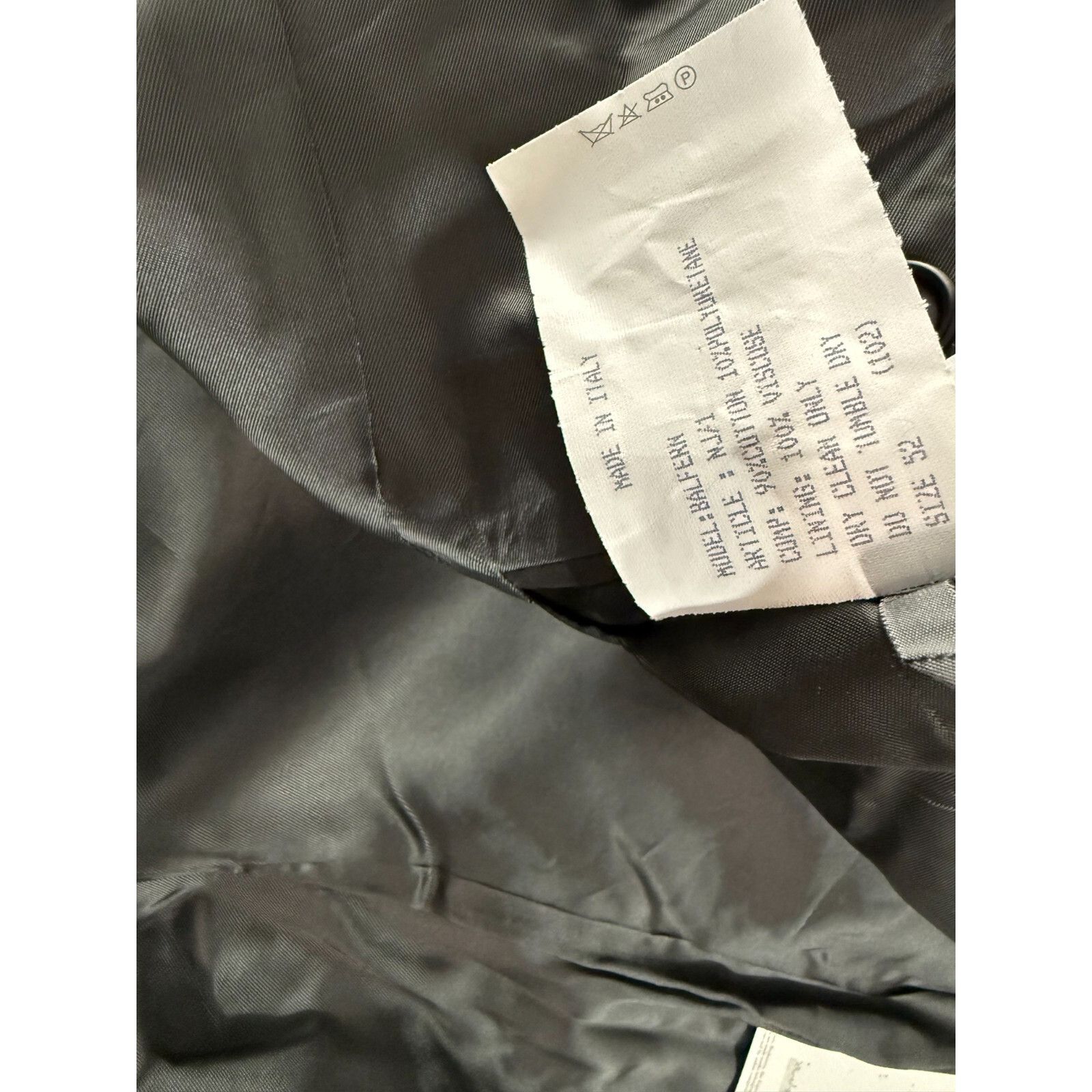Burberry BURBERRY cotton polyurethan blend Blazer size 52 Color Grey Size 52R - 4 Thumbnail