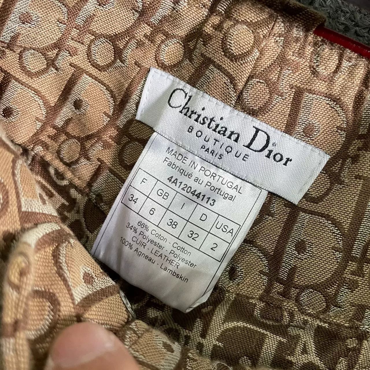 Dior Dior Monogram Print Trousers Size US 34 / EU 50 - 5 Thumbnail