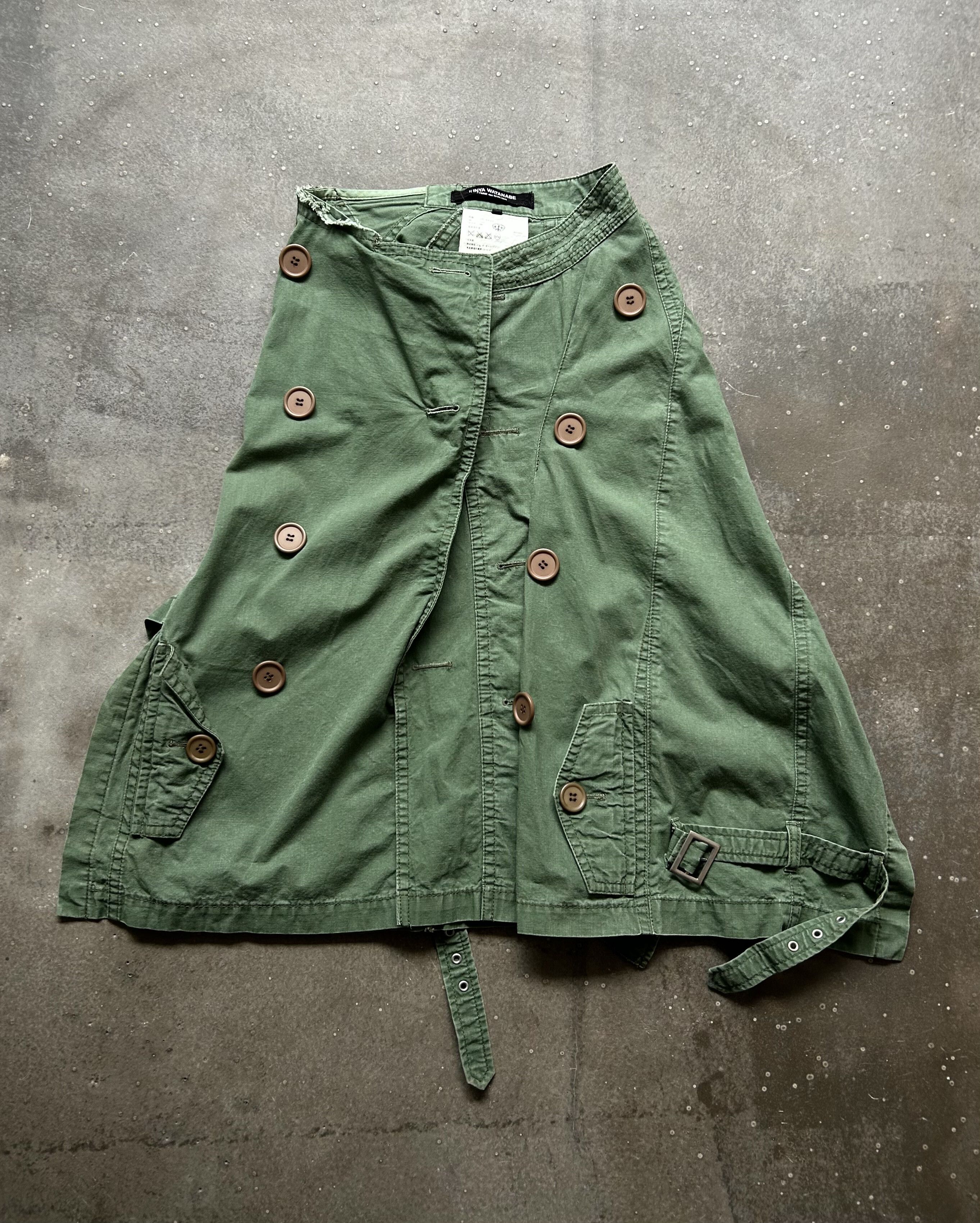 Junya Watanabe junya watanabe military structure skirt Size 23" - 1 Thumbnail