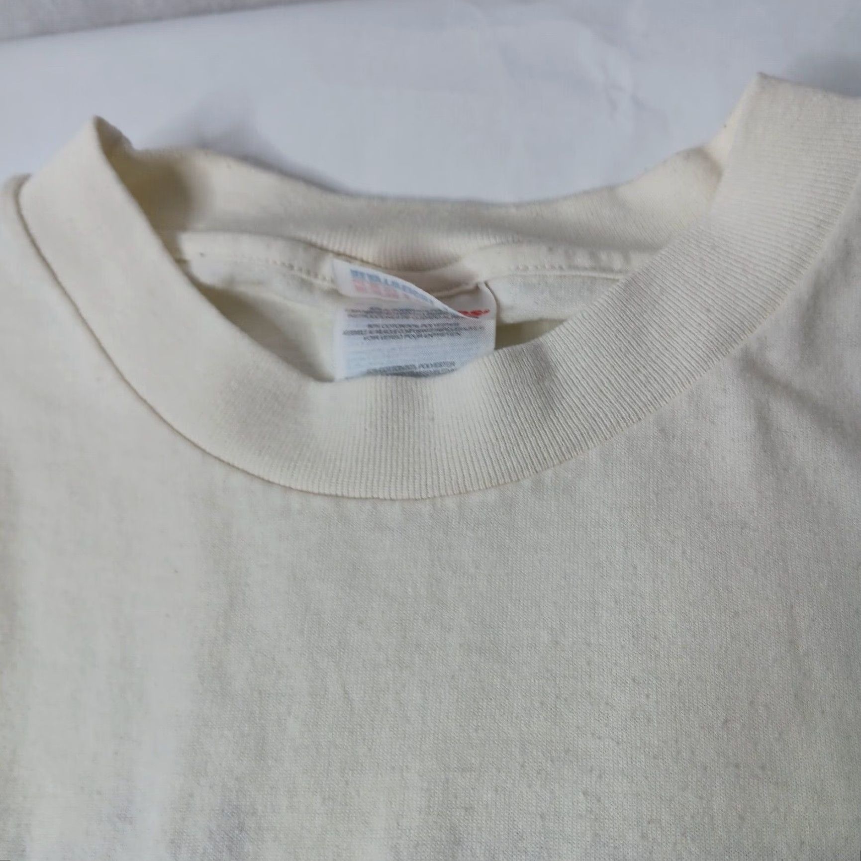 Hanes VINTAGE Hanes Heavyweight T-Shirt Road Cycling Shenandoah Valley Bike Festival 1999 White XL Men Graphic Print Shirt Mens Size US XL / EU 56 / 4 - 6 Thumbnail