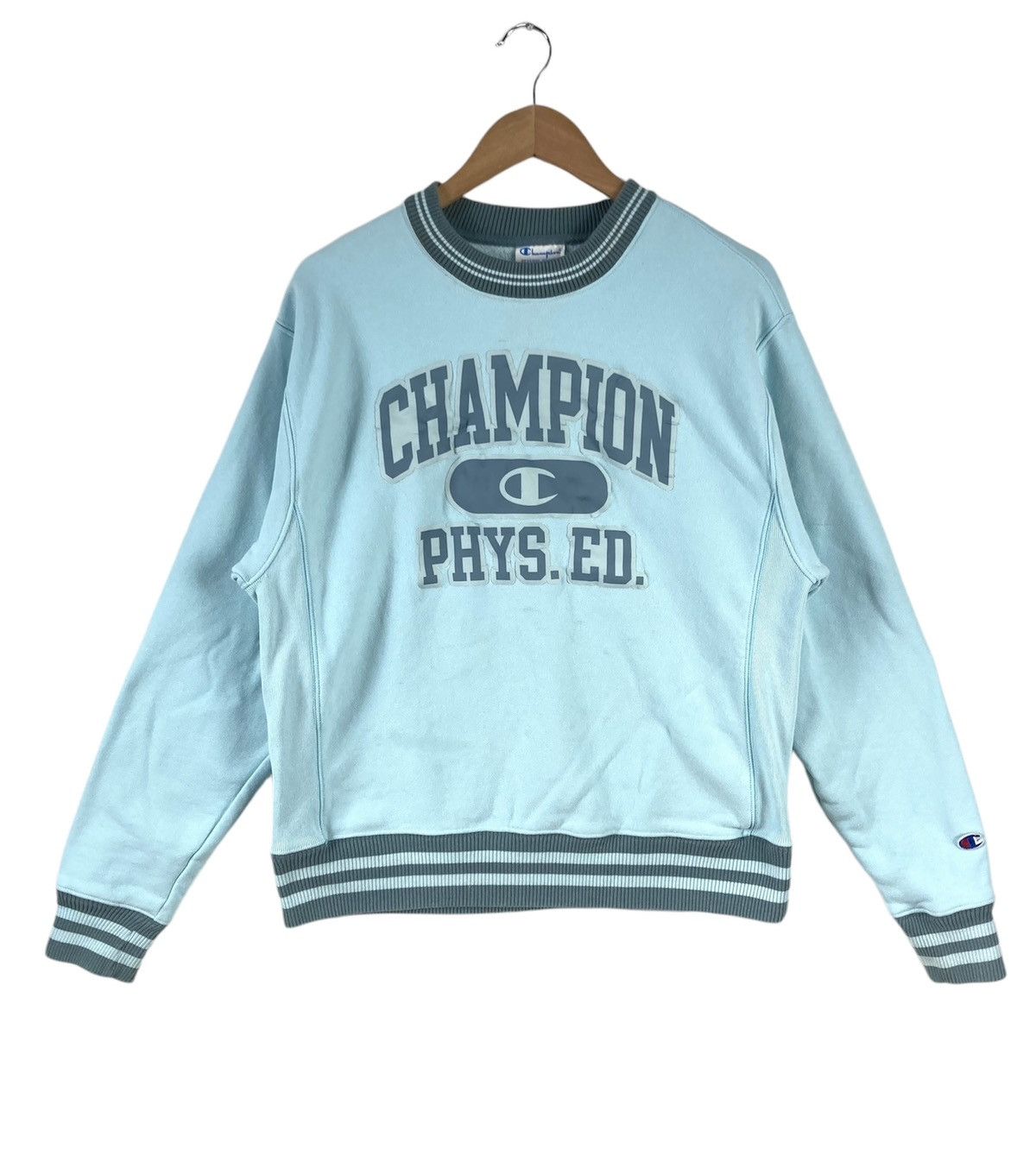 Champion × Vintage Vintage Champion Reverse Weave Physical Education Sweatshirt Size US M / EU 48-50 / 2 - 2 Thumbnail
