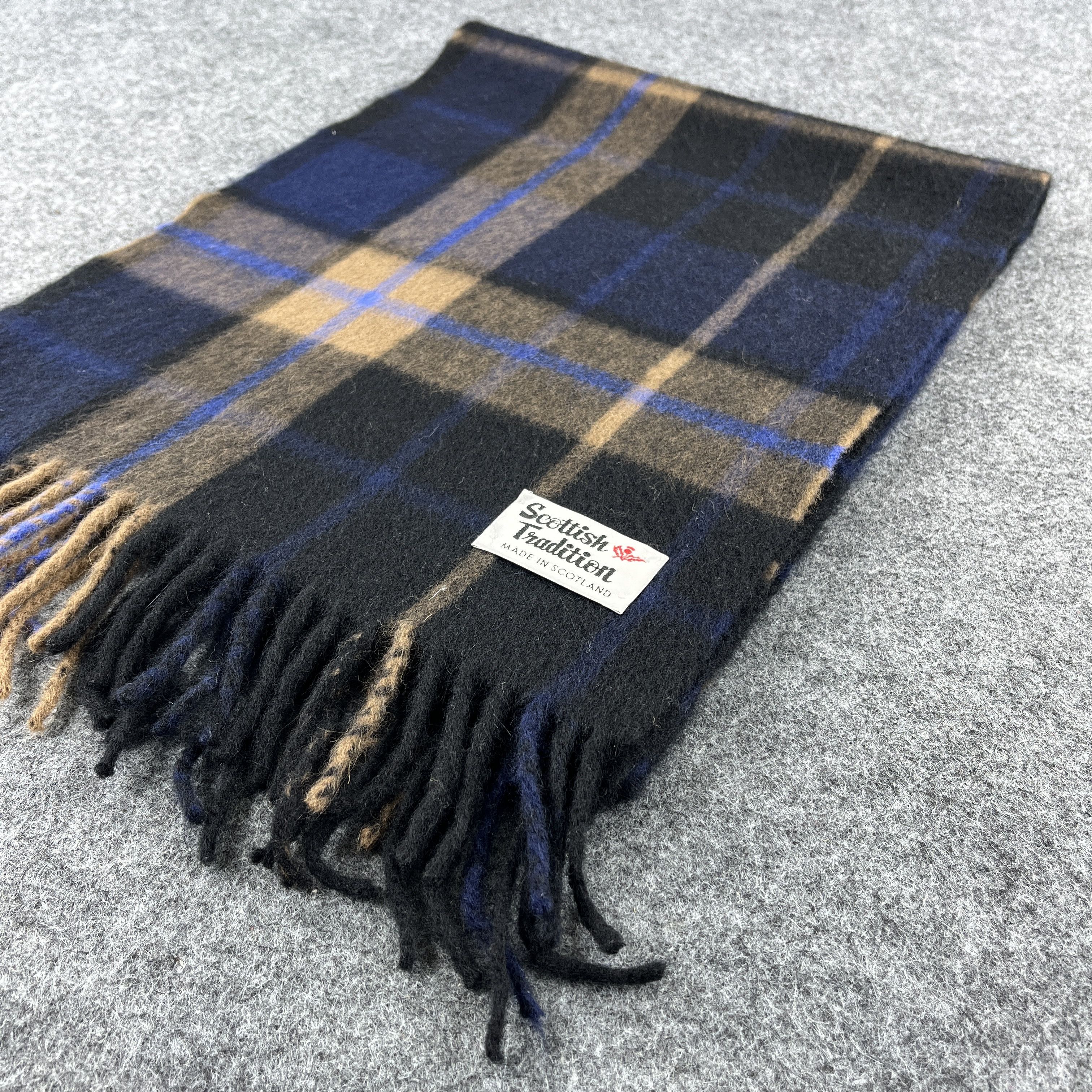 Japanese Brand Scottish Tradition Scarf / Muffler / Neckwear T1196 Size ONE SIZE - 8 Thumbnail