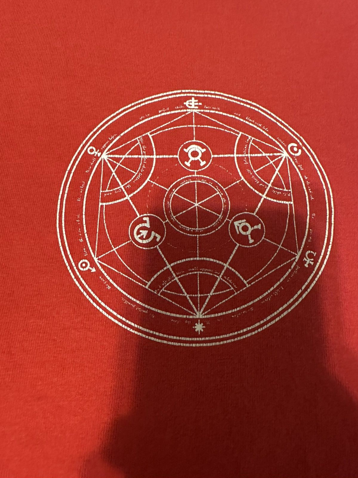 Anime × Japanese Brand × Vintage Vintage Fullmetal Alchemist blood rune t shirt Size US M / EU 48-50 / 2 - 2 Thumbnail