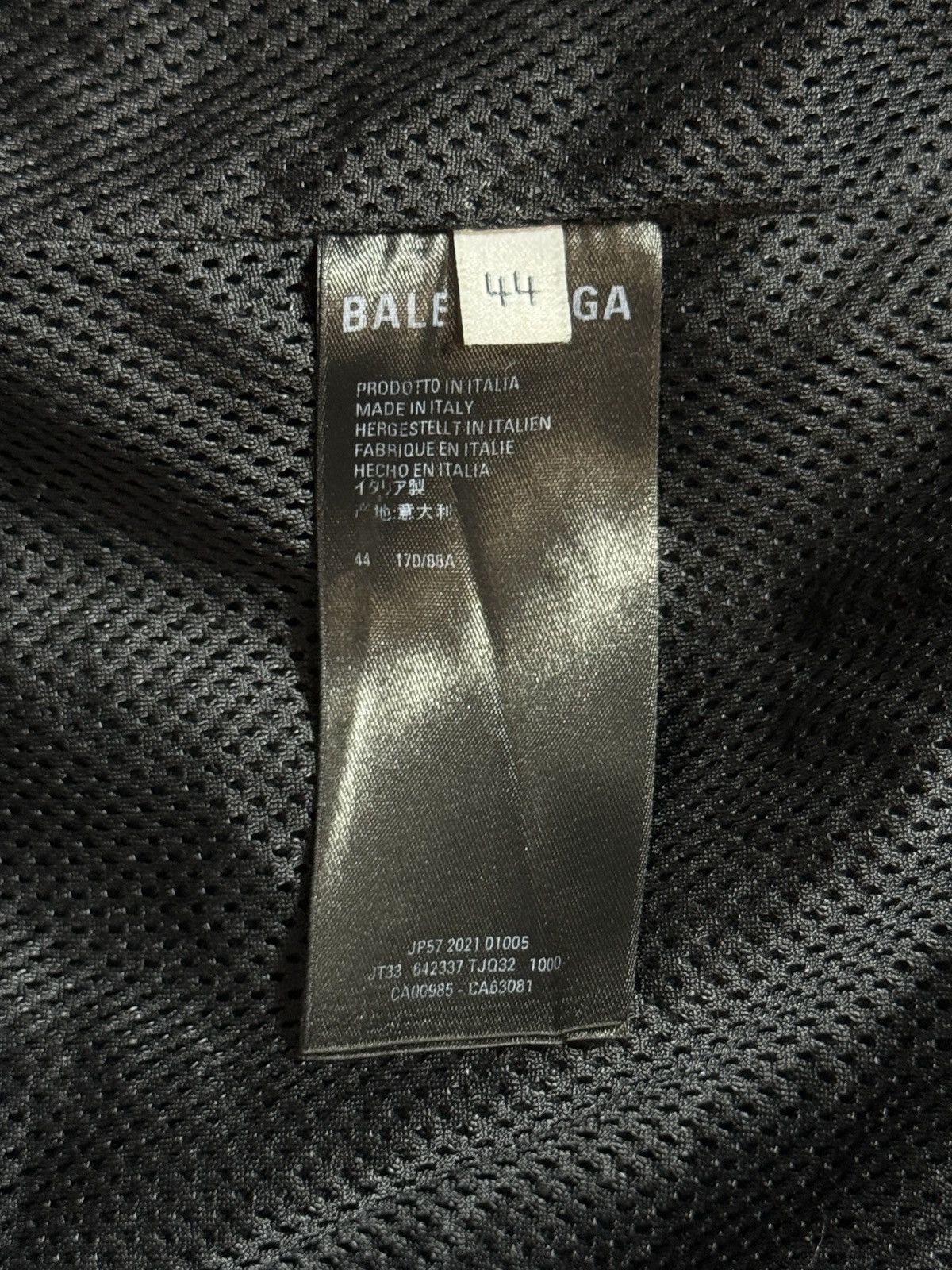 Balenciaga BALENCIAGA 3B Tracksuit Jacket Size US S / EU 44-46 / 1 - 9 Thumbnail