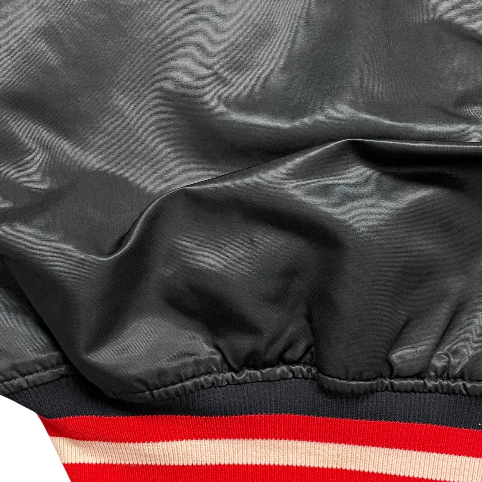 Vintage RARE 90s MILB QUAD CITIES RIVER BANDITS STARTER SATIN JACKET Size US XL / EU 56 / 4 - 9 Thumbnail