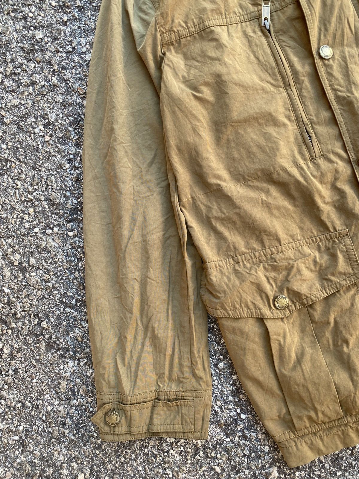 Burberry Burberry Vintage Military Jacket with Packable Hoodie Size US L / EU 52-54 / 3 - 5 Thumbnail