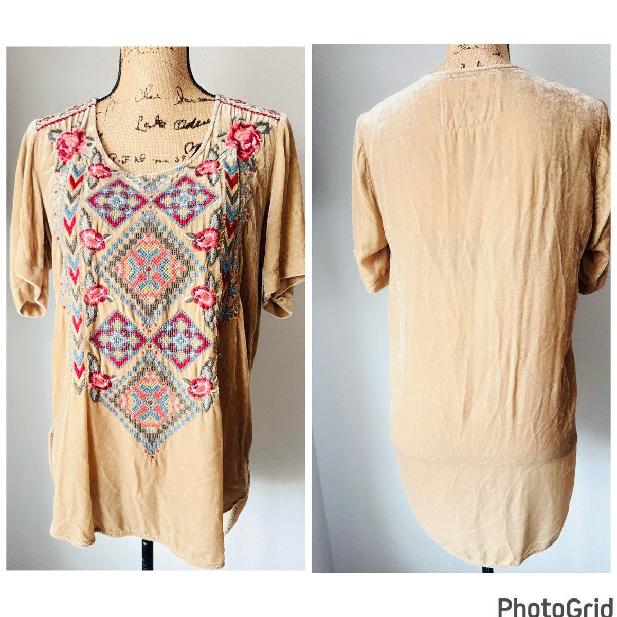 Johnny Was Johnny Was Silk Blended Embroidered Top Size S / US 4 / IT 40 - 5 Thumbnail