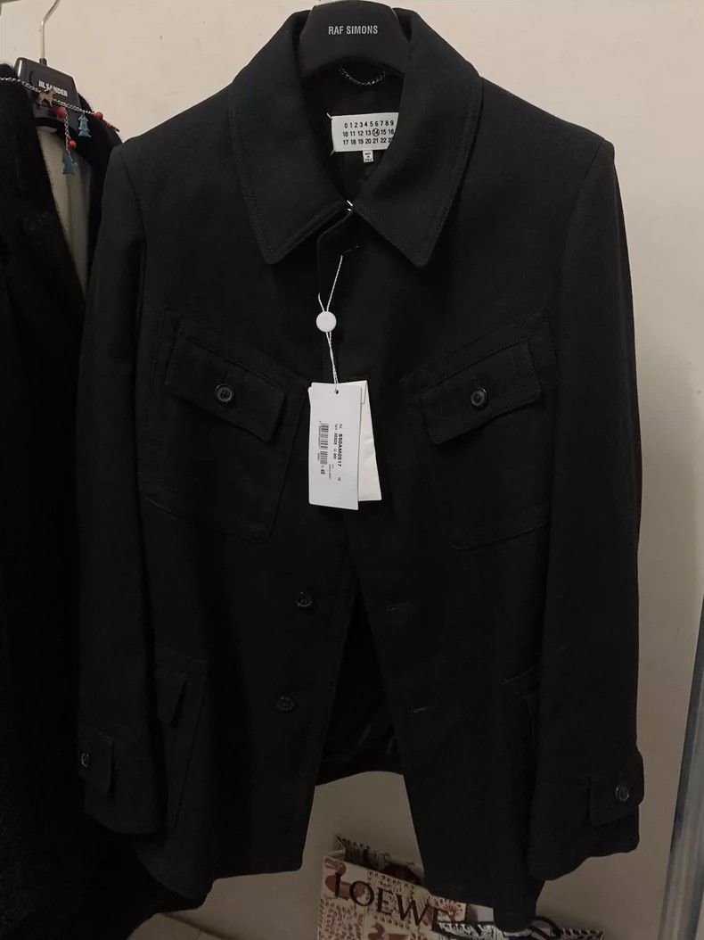 Maison Margiela Maison Margiela SS21 Wool Blend Jacket Coat- dmc Size US L / EU 52-54 / 3 - 1 Thumbnail
