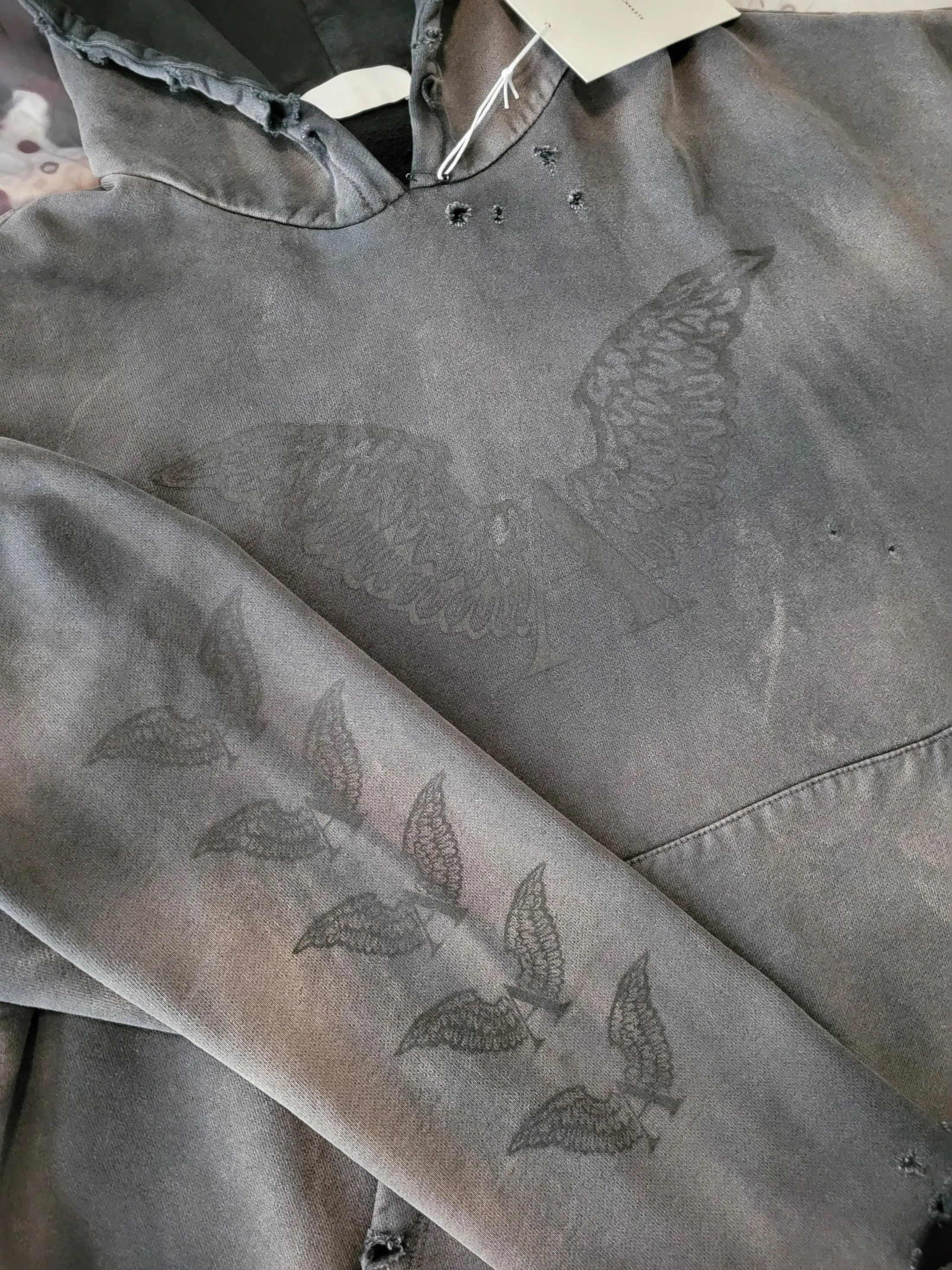 ALEXANDER DIGENOVA AD Logo Hoodie Size US L / EU 52-54 / 3 - 3 Thumbnail