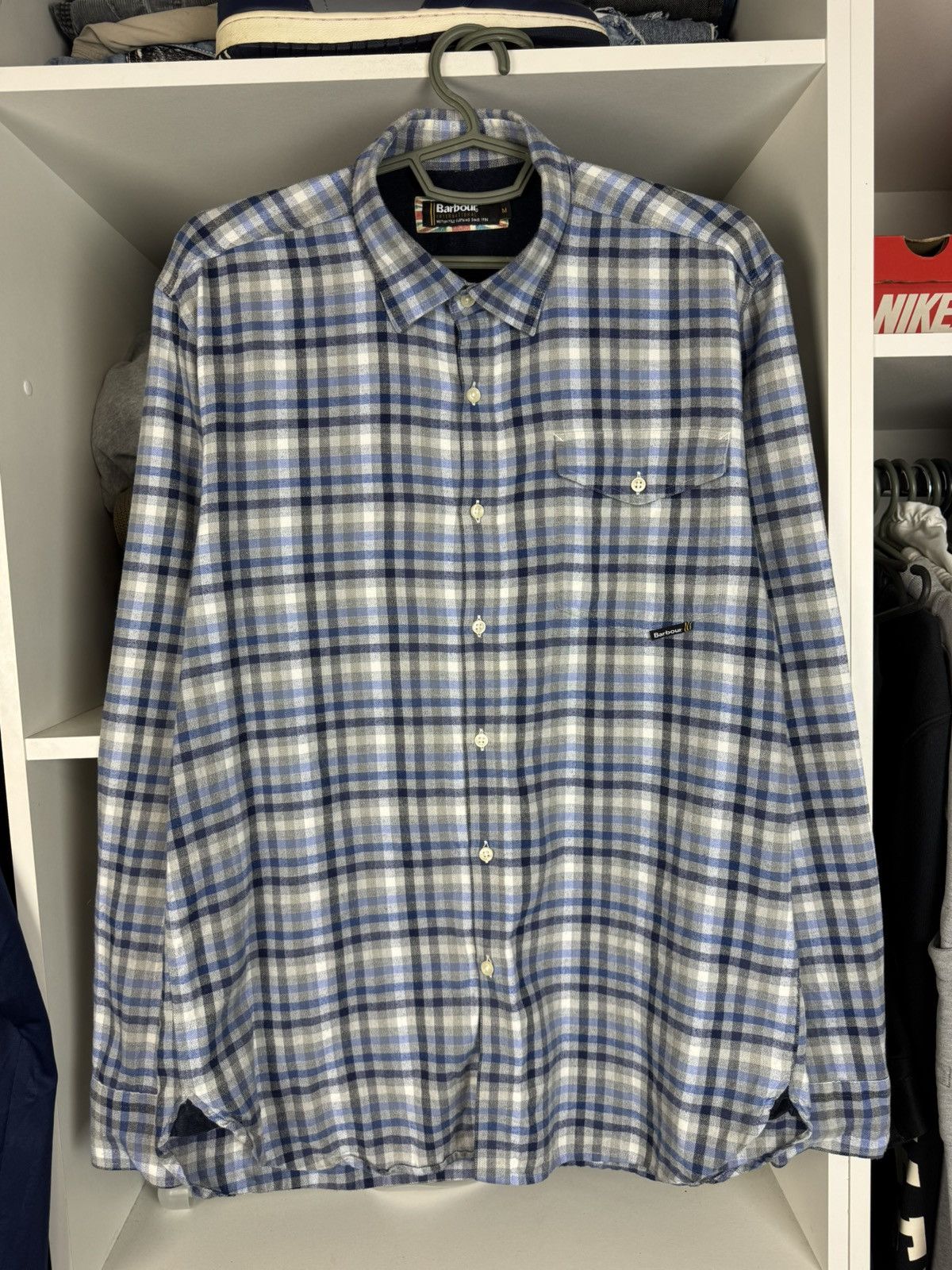 Barbour Barbour International Men's Check Shirt Long Sleeve Plaid Size US M / EU 48-50 / 2 - 1 Thumbnail