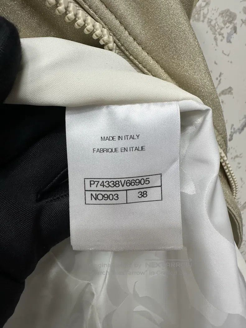 Chanel Chanel Ski Series Champagne Gold Diamond Button Jacket Size XS / US 0-2 / IT 36-38 - 4 Thumbnail
