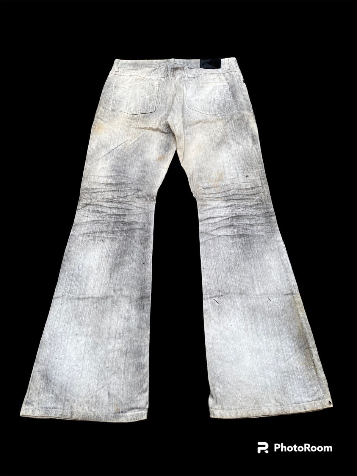 GOSTAR DE FUGA Japanese Brand Fuga Claw Marks Flare Denim Size US 29 - 2 Thumbnail