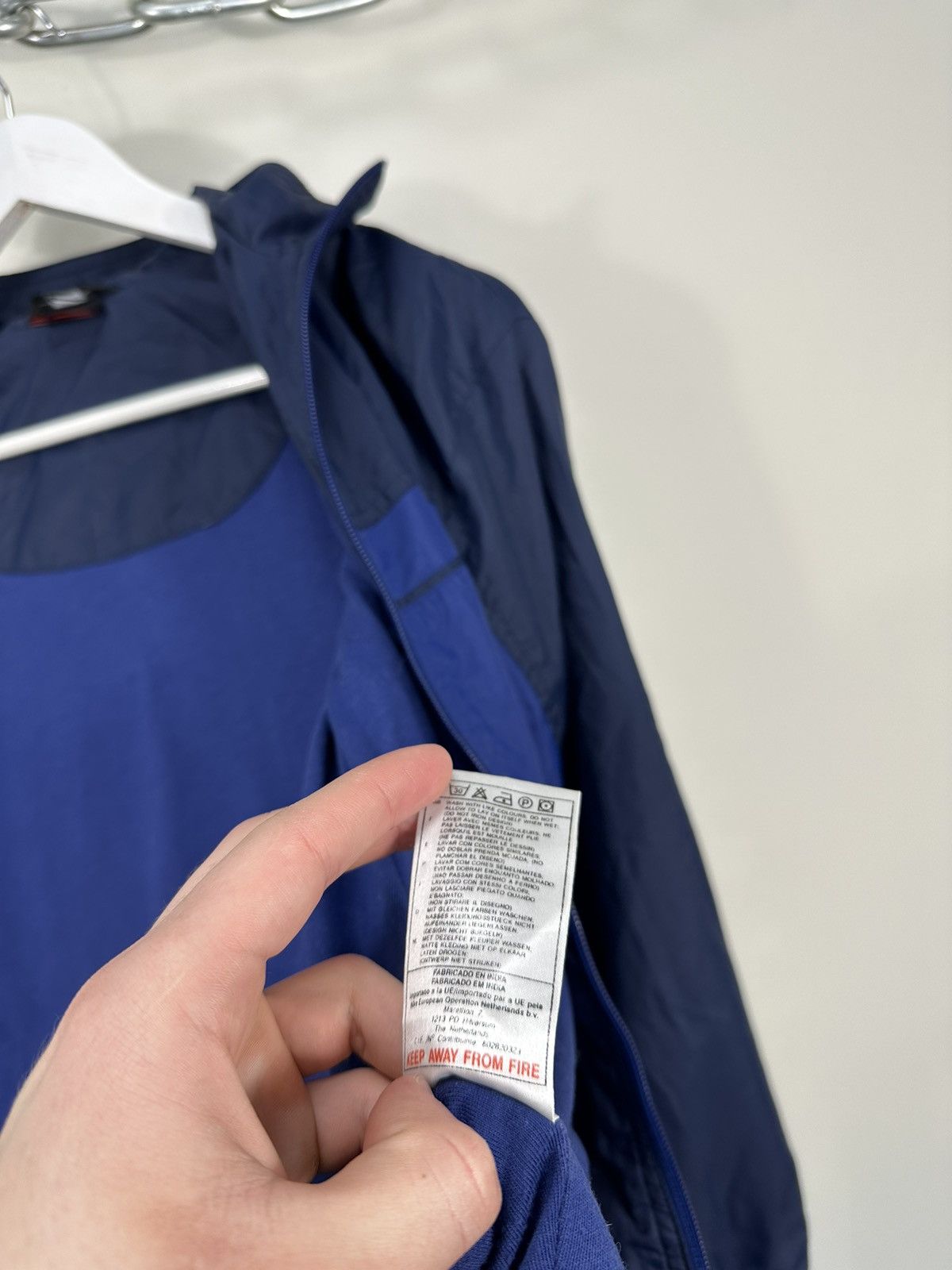 Nike Vintage Nike Baggy Drill Swoosh USA Hype Track Top Jacket Size US XS / EU 42 / 0 - 14 Thumbnail