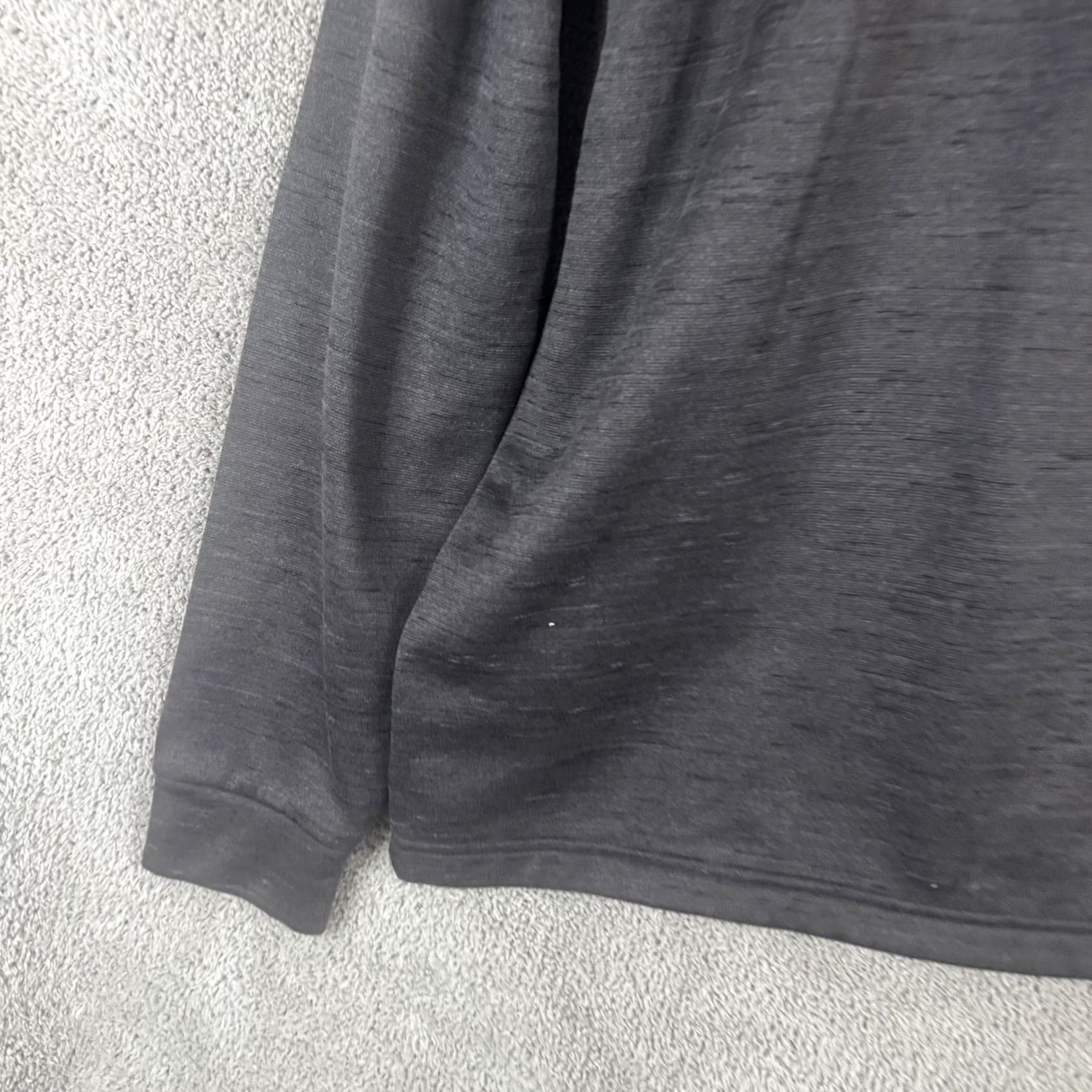 Under Armour Under Armour ColdGear Pullover Mens M Gray 1/4 Zip Fleece Mock Neck Thermal Running & Training Pullover Mens Size US M / EU 48-50 / 2 - 2 Thumbnail