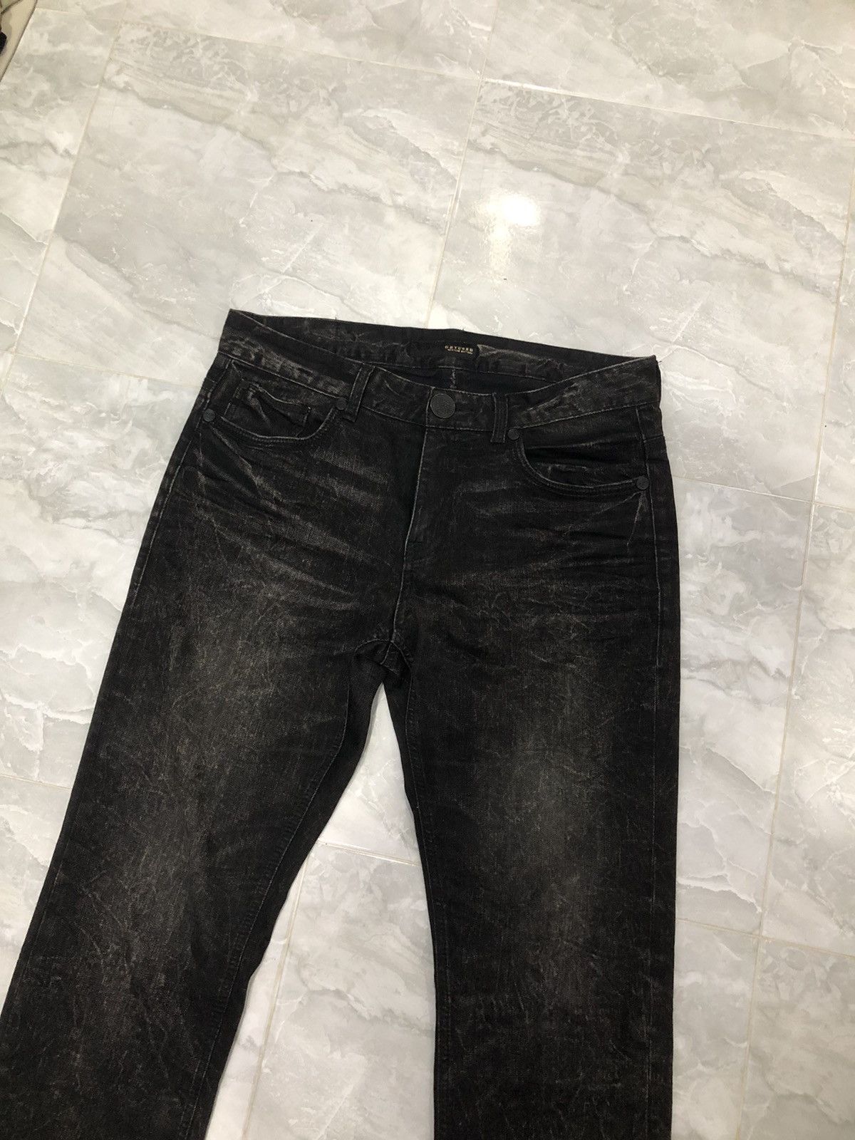 Hysteric Glamour GET USED Black Washed Jeans W34 L32.5 Size US 34 / EU 50 - 2 Thumbnail