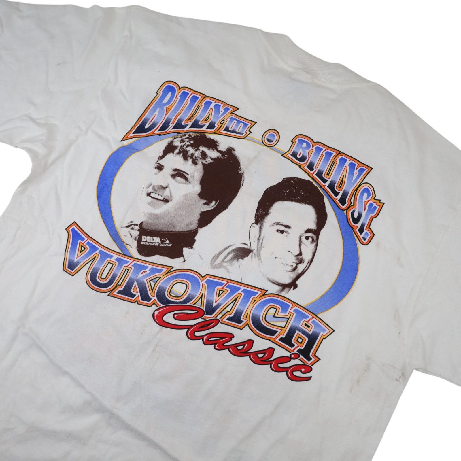 Vintage Vintage Vukovich Classic Sprint Car Racing Graphic T Shirt Size US L / EU 52-54 / 3 - 9 Thumbnail