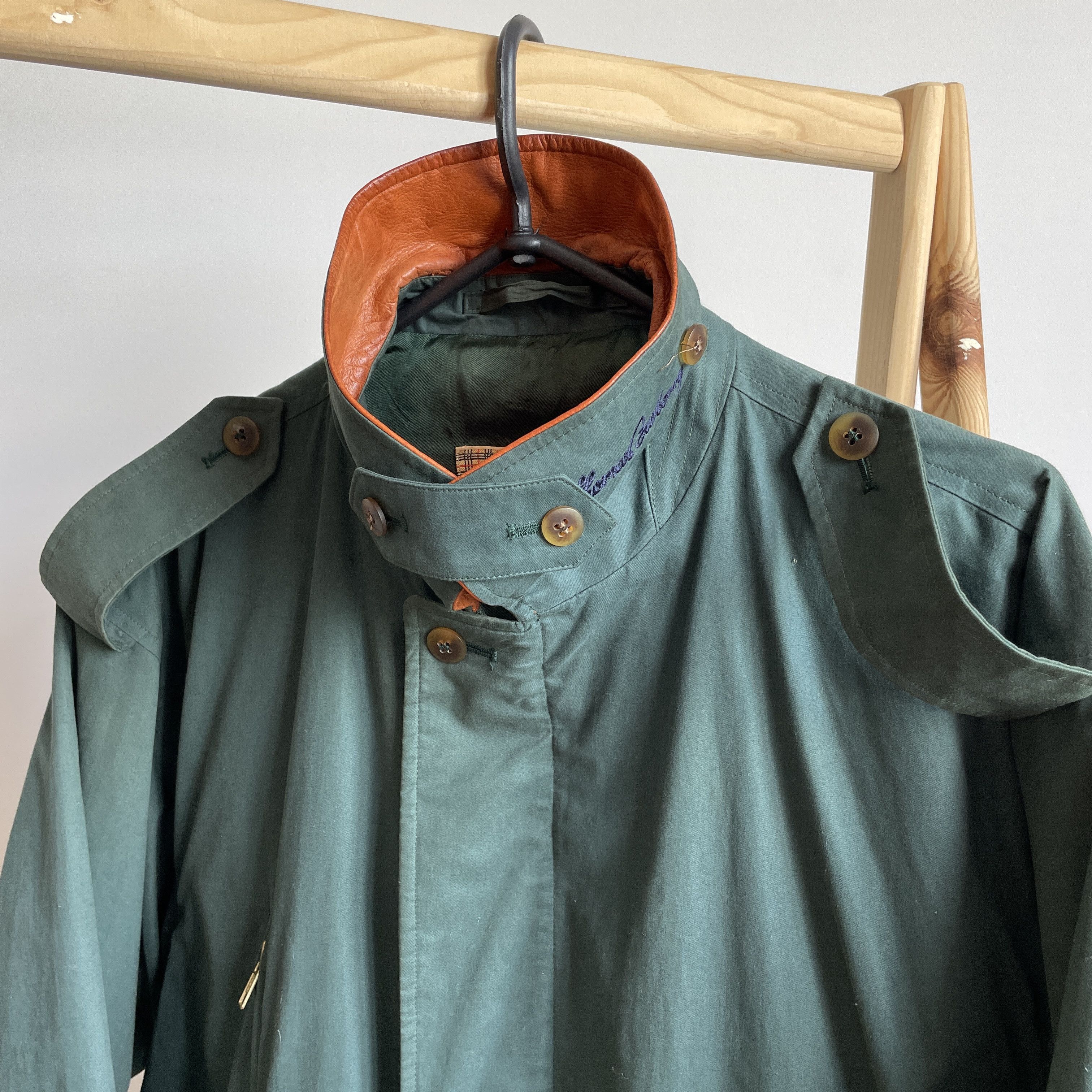 Burberry Thomas Burberry Vintage 90's Rain Jacket Size UK 48 Size US XXL / EU 58 / 5 - 5 Thumbnail