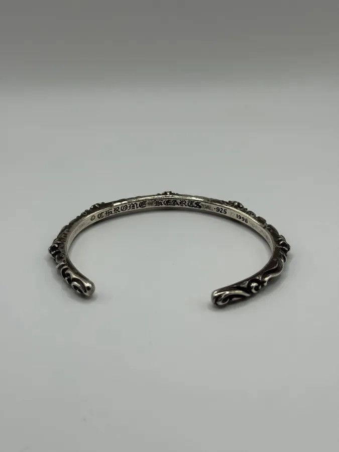 Chrome Hearts Chrome Hearts SBT Band Silver 925 Bangle Bracelet Size ONE SIZE - 6 Thumbnail