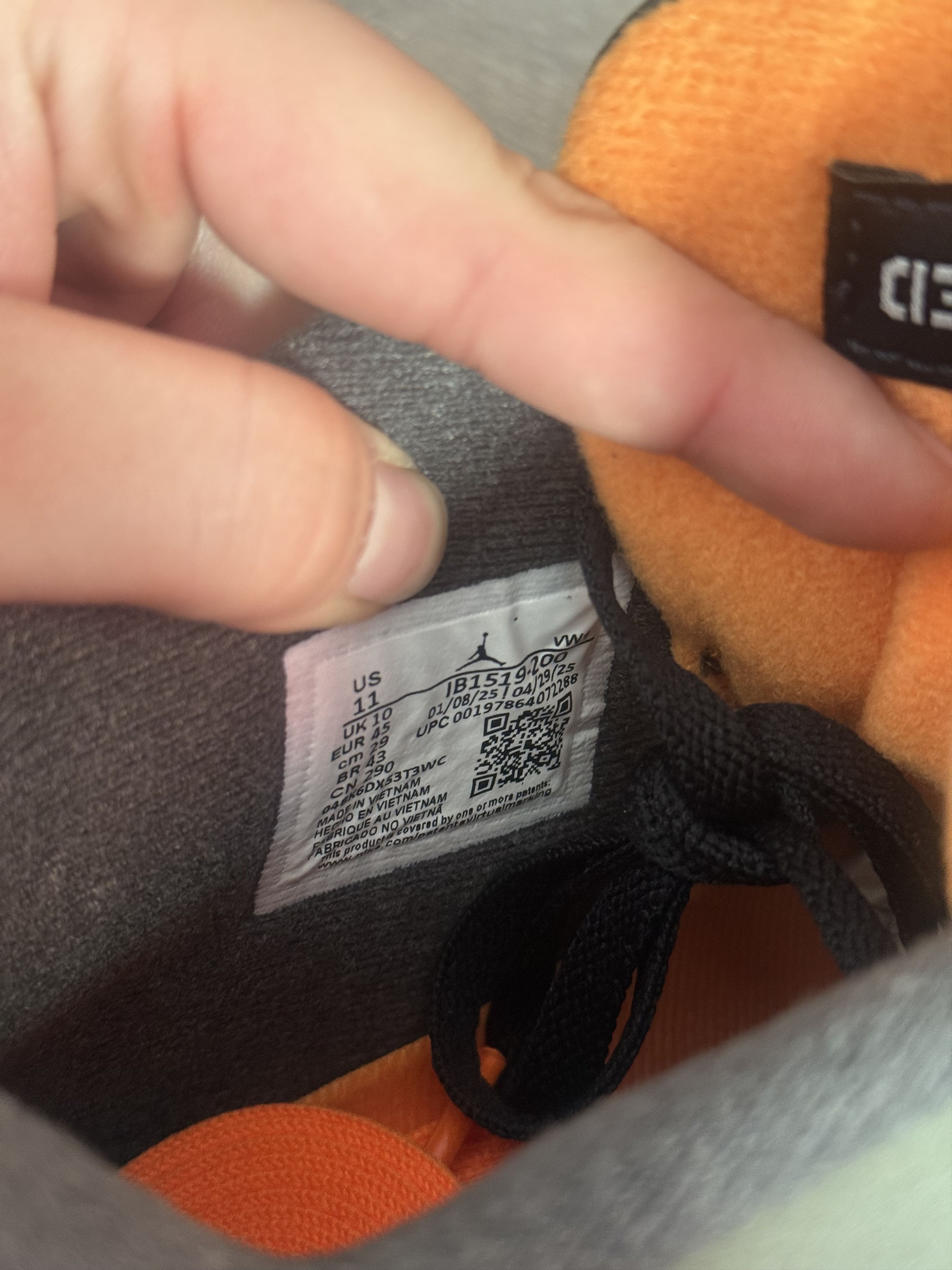 Nike × Undefeated Undefeated X Air Jordan4 Size US 11 / EU 44 - 7 Thumbnail