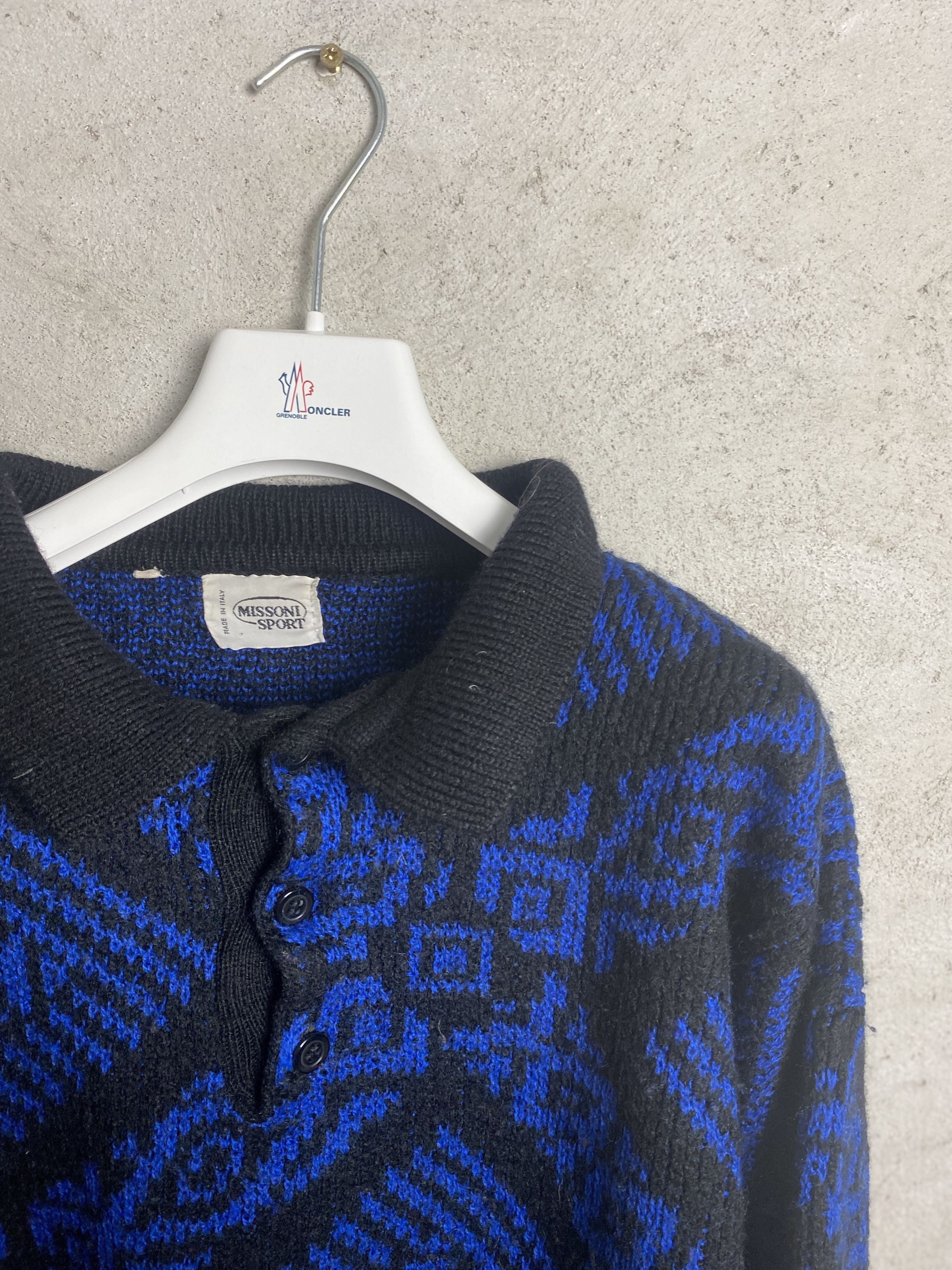 Missoni Missoni Sport sweater knitwear vintage 90s Size L / US 10 / IT 46 - 2 Thumbnail