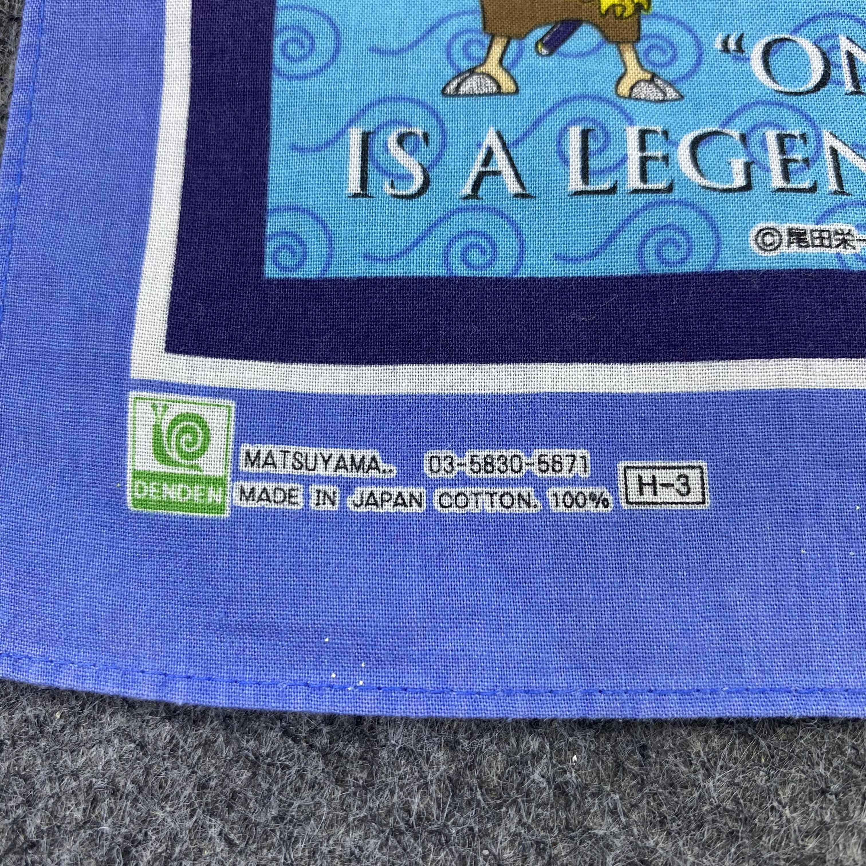 Anime ONE PIECE by Matsuyama Made Japan Handkerchief Bandana-B1442 Size ONE SIZE - 8 Thumbnail
