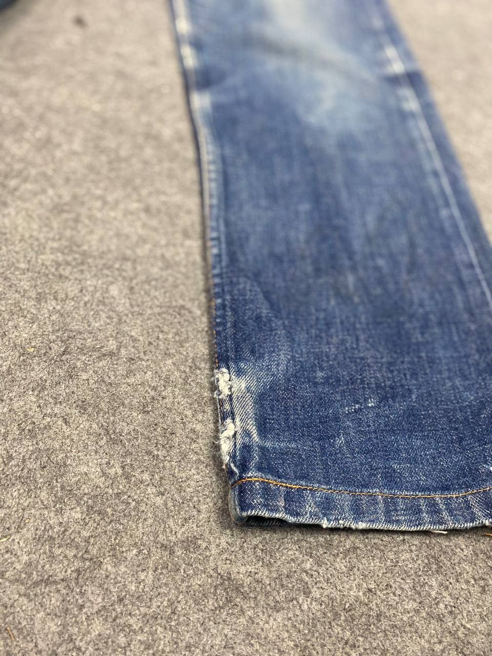A.P.C. vintage apc japan selvedge distressed denim nice design Size US 33 - 12 Thumbnail