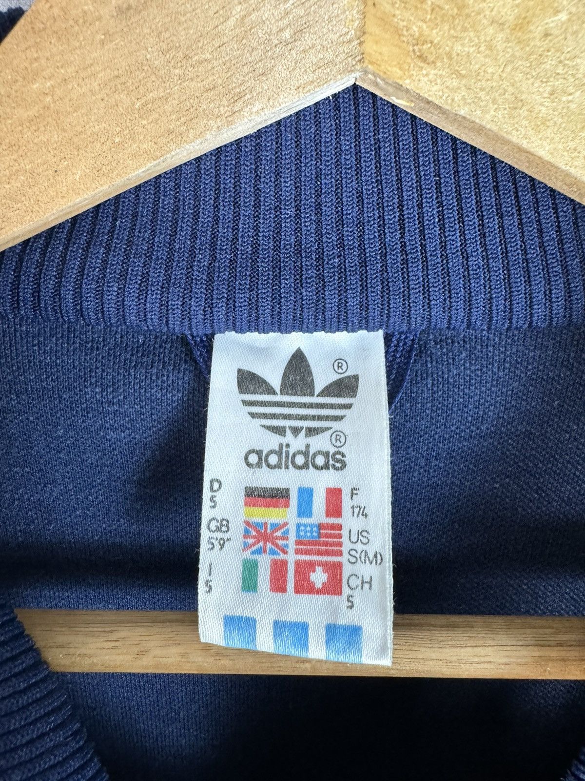 Adidas Adidas vintage track jacket Olympic jacket hoodie 90s rare Size US M / EU 48-50 / 2 - 3 Thumbnail