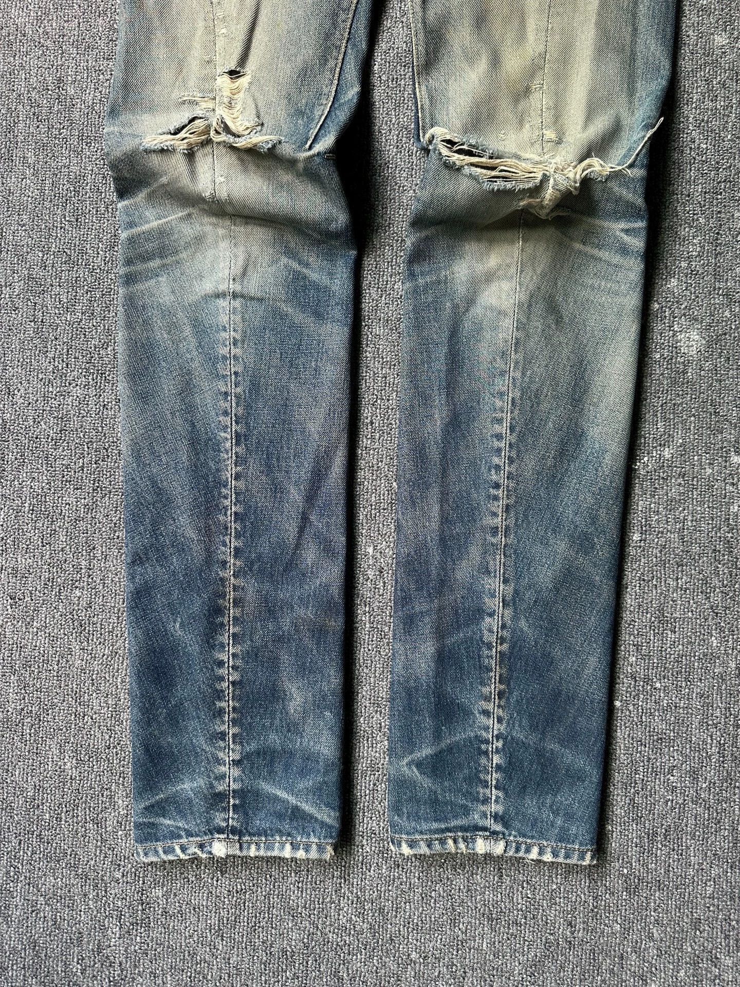 Undercover Undercover 10aw Cut jeans Size US 32 / EU 48 - 4 Thumbnail