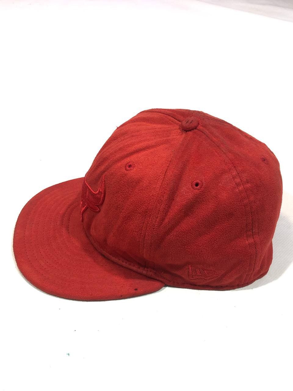NBA × New Era New Era Bulls Red Cap NBA Size ONE SIZE - 4 Thumbnail