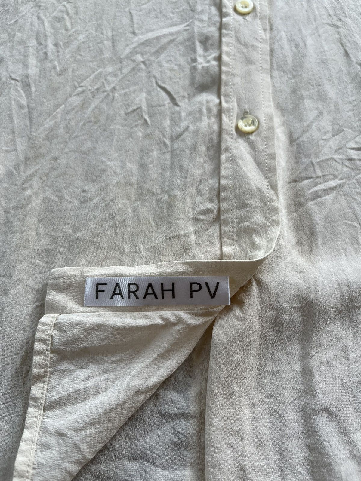 Gucci × Vintage 🔥Vintage Gucci Uniform Not For Sale Farah PV Button Up Size S / US 4 / IT 40 - 8 Thumbnail
