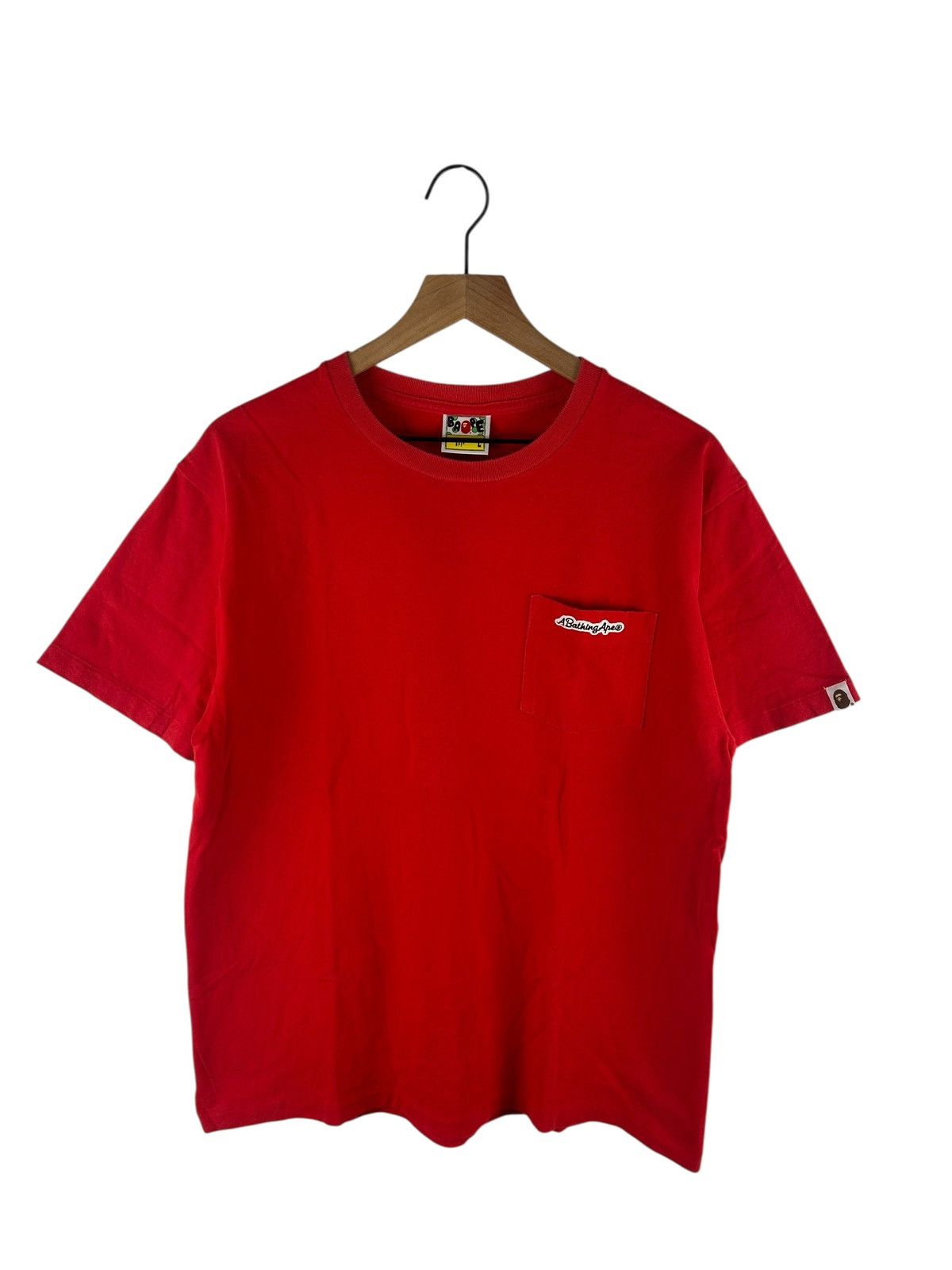 Bape Bape One Point Logo Print Tee Size US L / EU 52-54 / 3 - 1 Thumbnail