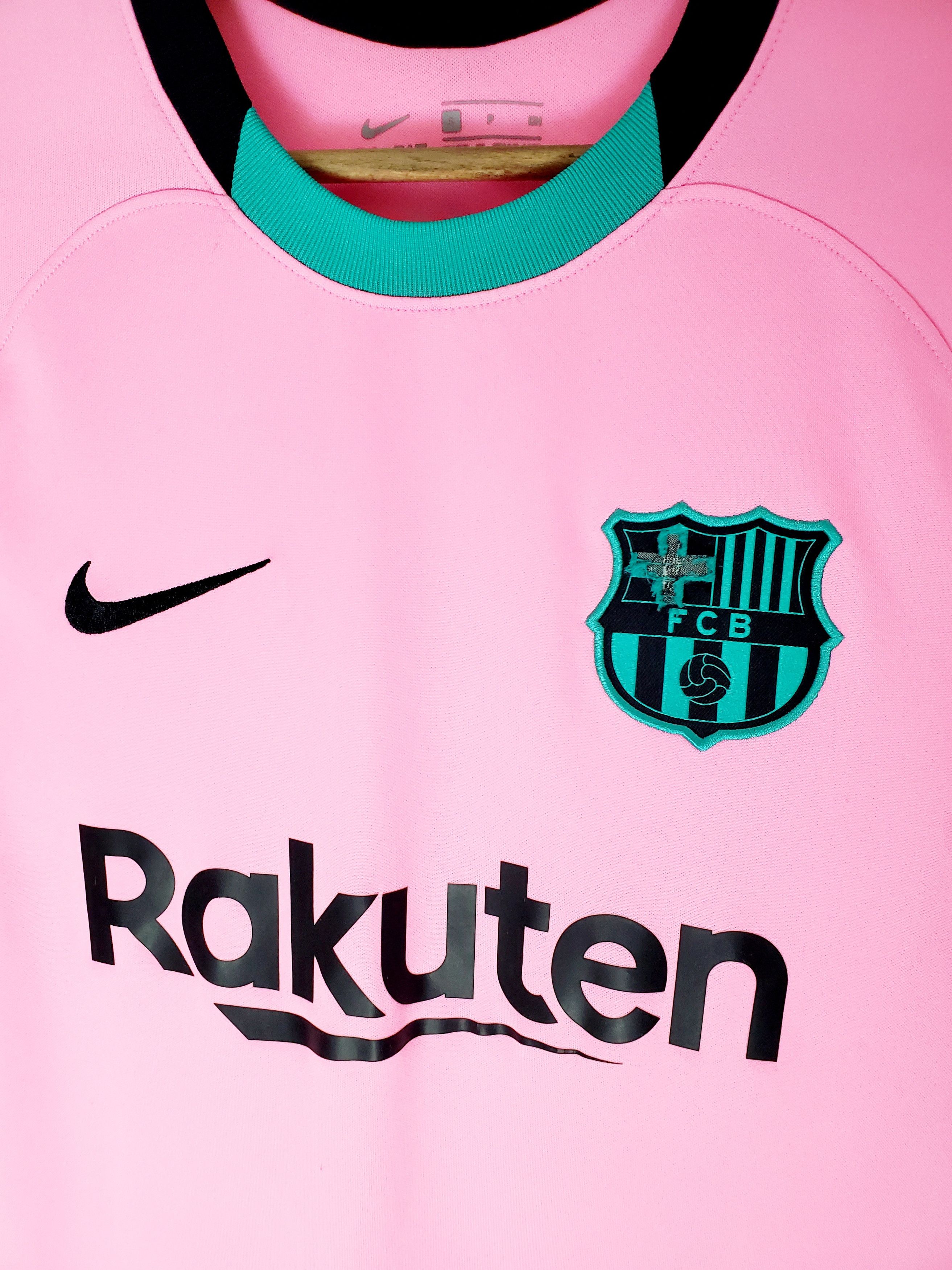 Nike 2020-21 Fc Barcelona nike soccer jersey size S Size US S / EU 44-46 / 1 - 2 Thumbnail