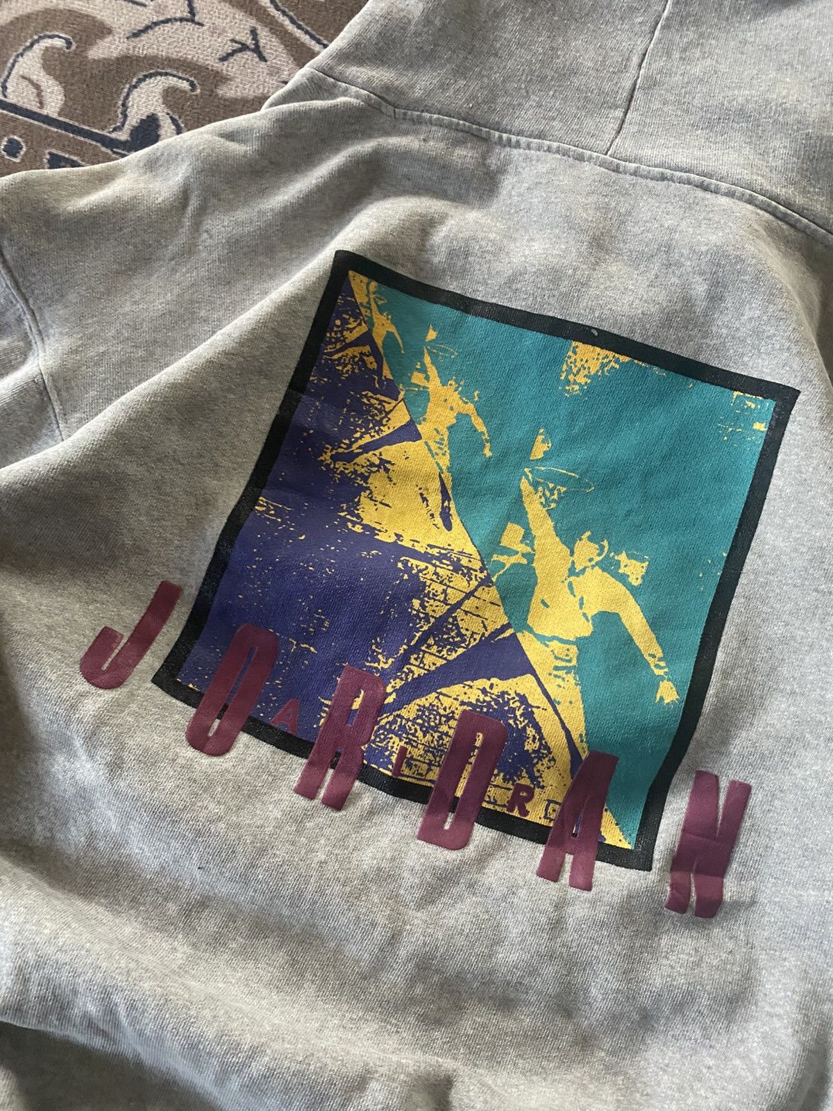 Nike VINTAGE NIKE AIR JORDAN BACKHIT HOODIE Size US M / EU 48-50 / 2 - 3 Thumbnail