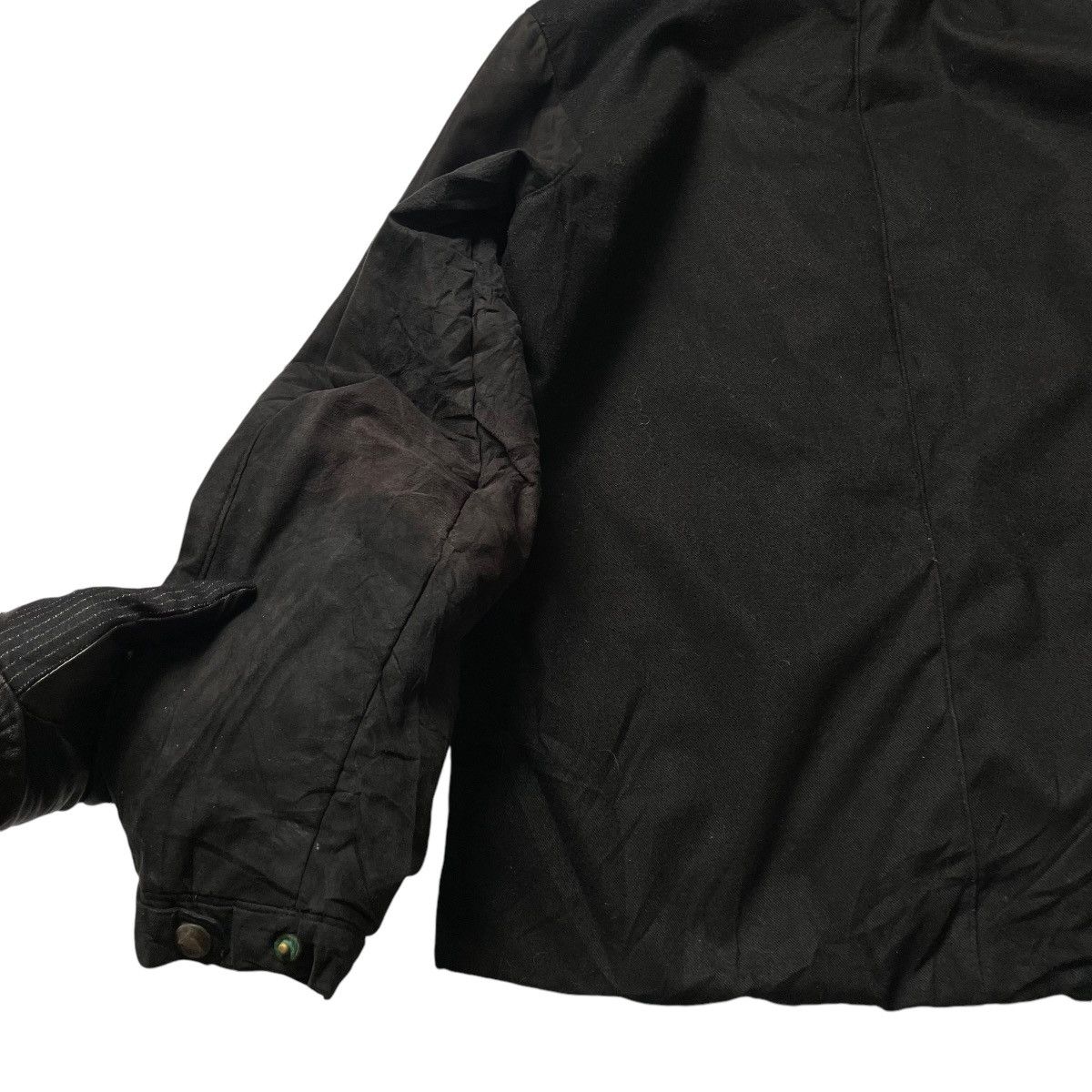 If Six Was Nine × Takeo Kikuchi × Yasuyuki Ishii 🇯🇵 TAKEO KIKUCHI TWO TONES WOOL + SUEDE LEATHER HOODIE JACKET Size US XL / EU 56 / 4 - 11 Thumbnail