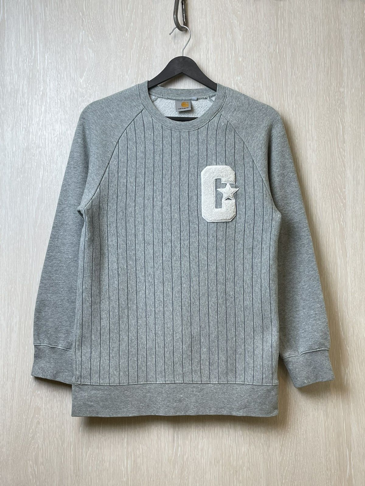Carhartt × Carhartt Wip Carhartt Long Sleeve Sweatshirt Jumper Men's Size Small Size US S / EU 44-46 / 1 - 1 Thumbnail