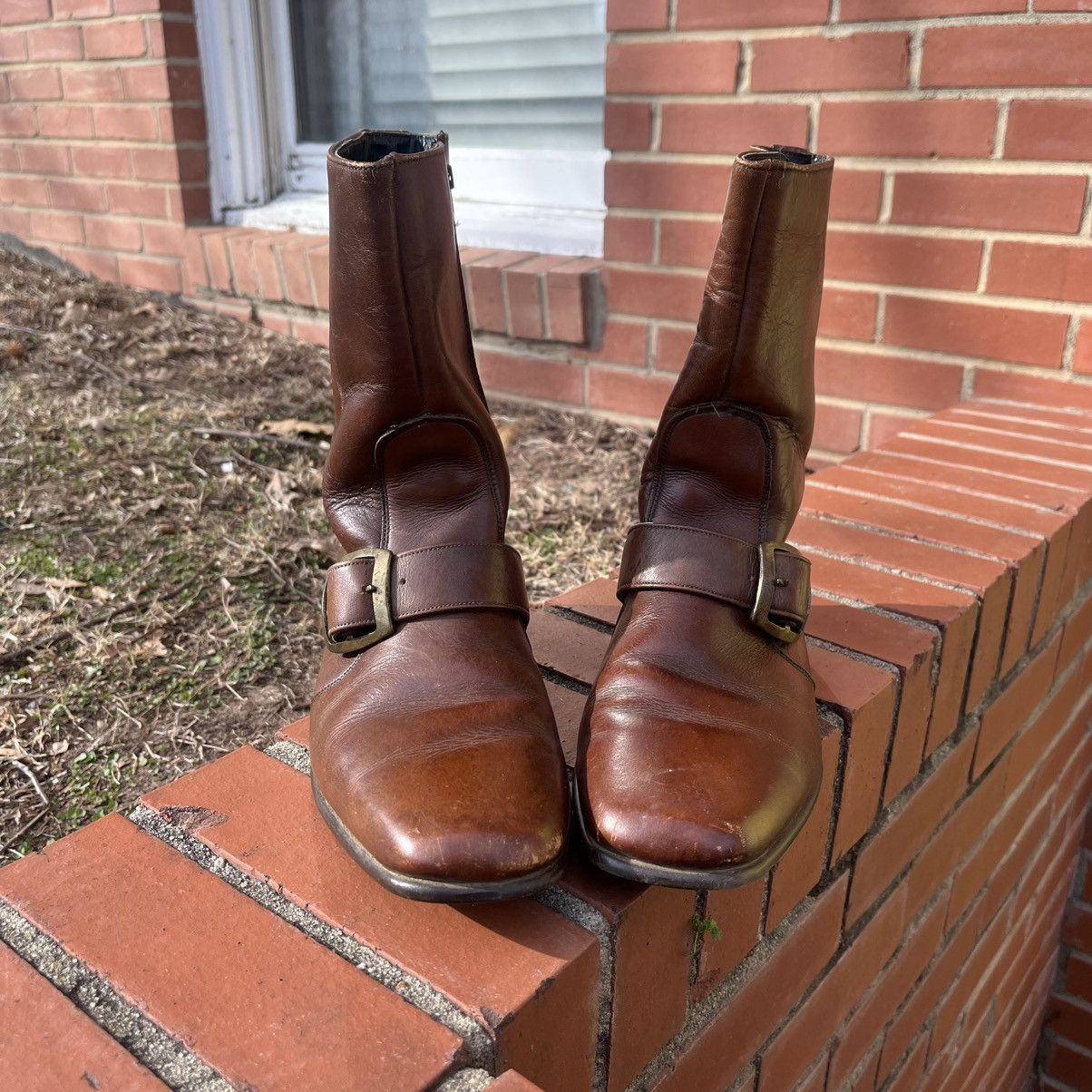 Justin Boots 60s engineer dingo biker boots Size US 10 / EU 43 - 2 Thumbnail