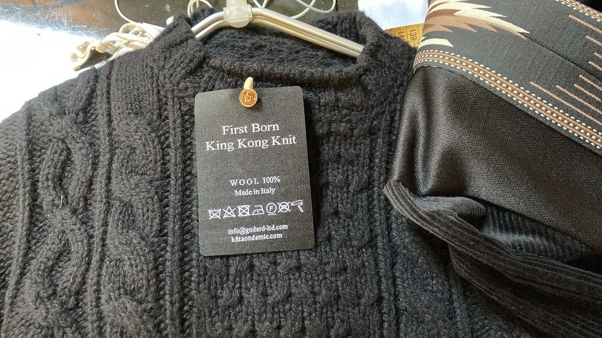 Other k8ondamic first born king kong knit black cable knit Size US M / EU 48-50 / 2 - 5 Thumbnail