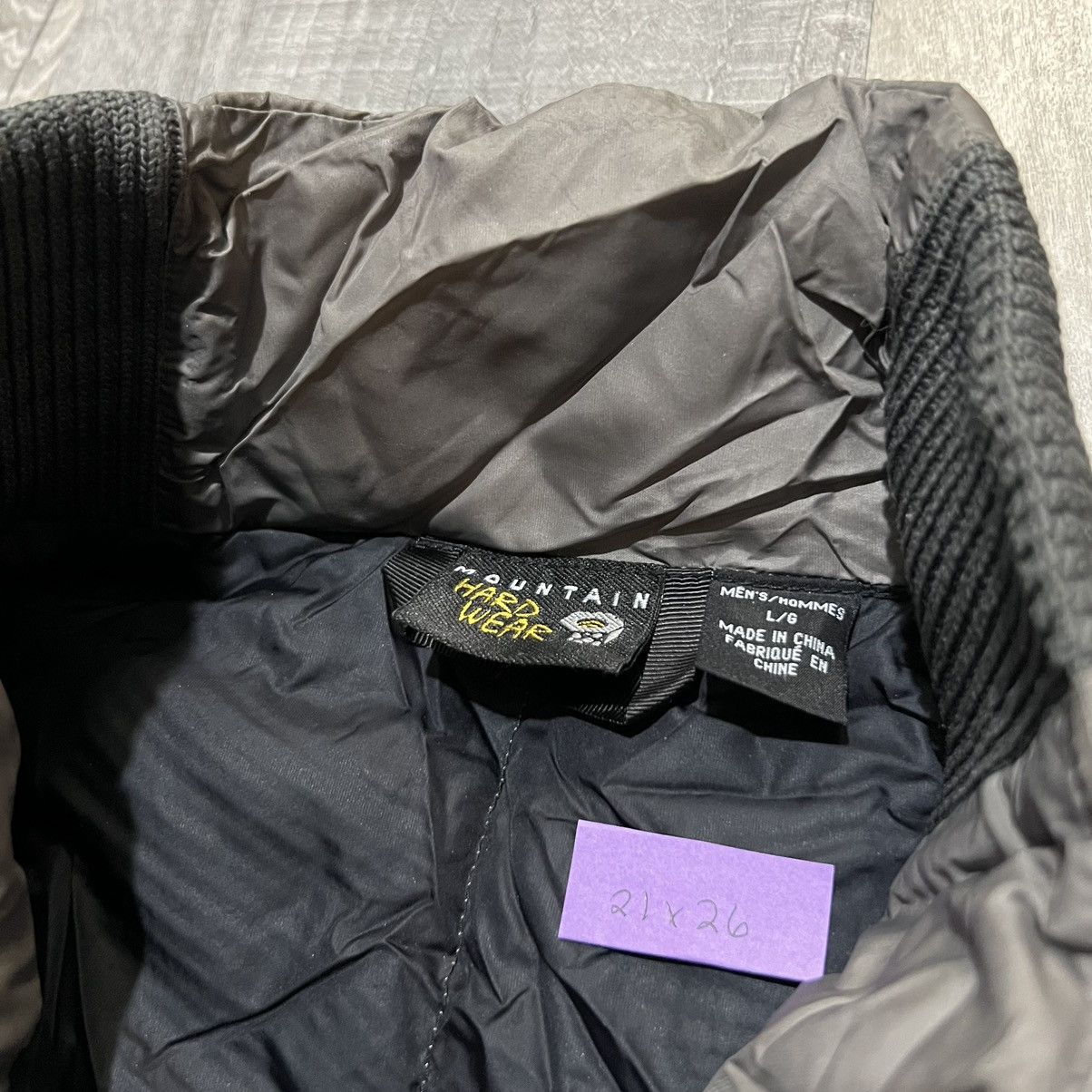 Mountain Hardwear Mountain Hardwear Grey Full Zip Feather Down Puffer Jacket Size L / US 10 / IT 46 - 5 Thumbnail