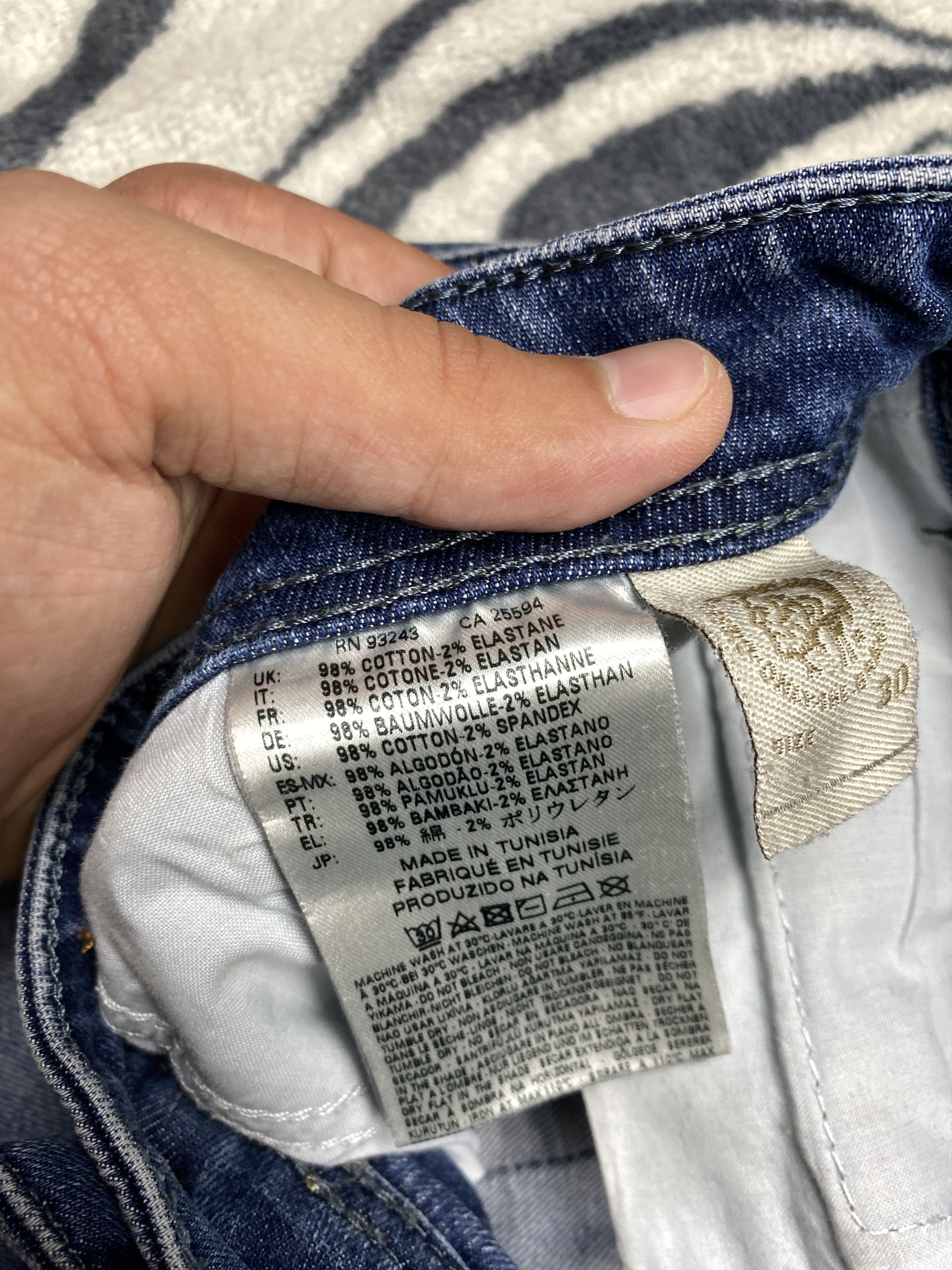 Diesel Diesel Safado Vintage Mens Denim Pants Jeans Y2K Size US 30 / EU 46 - 9 Thumbnail