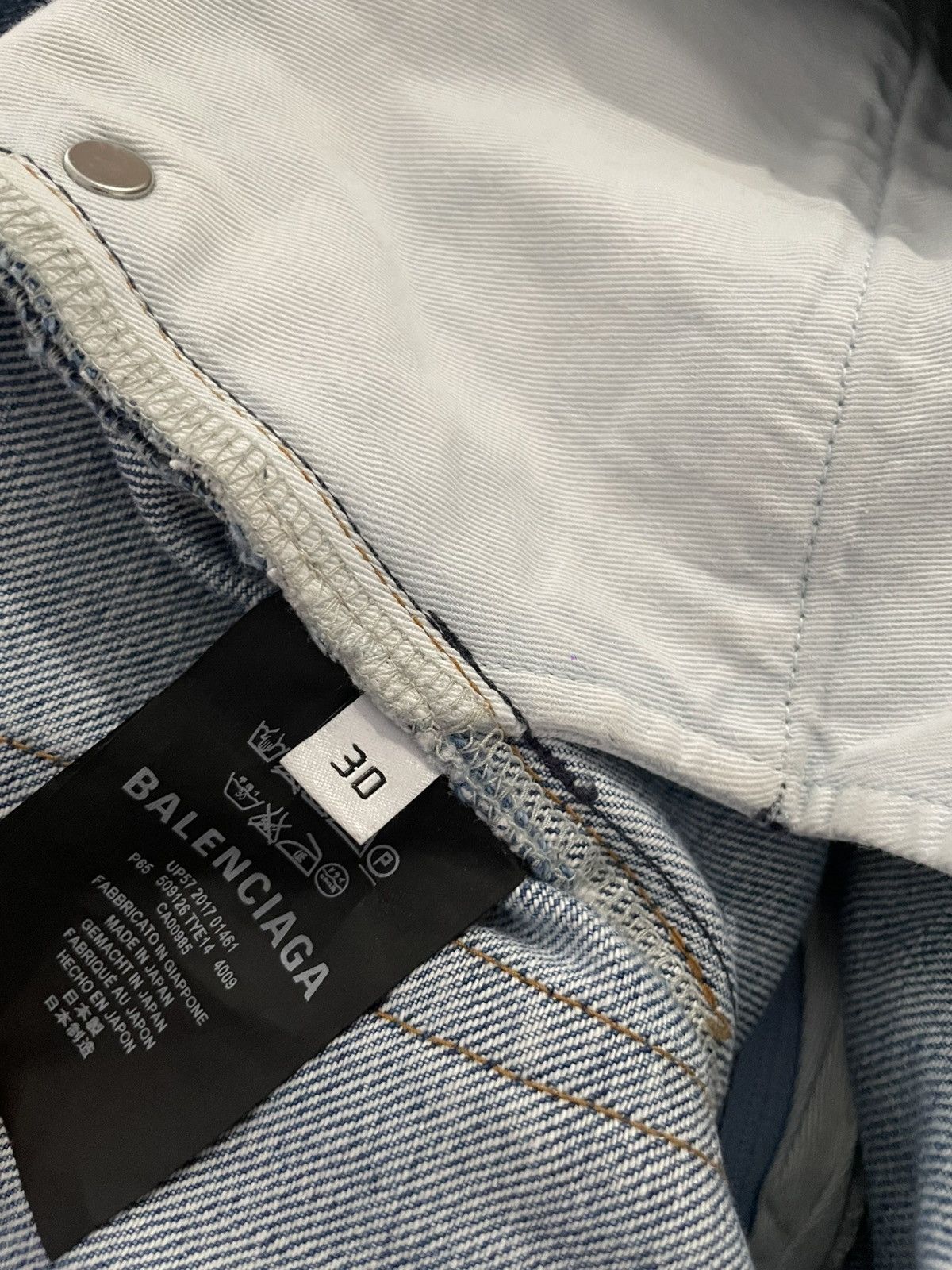 Balenciaga Balenciaga Convertible Multi-Zip Jeans Size US 30 / EU 46 - 7 Thumbnail