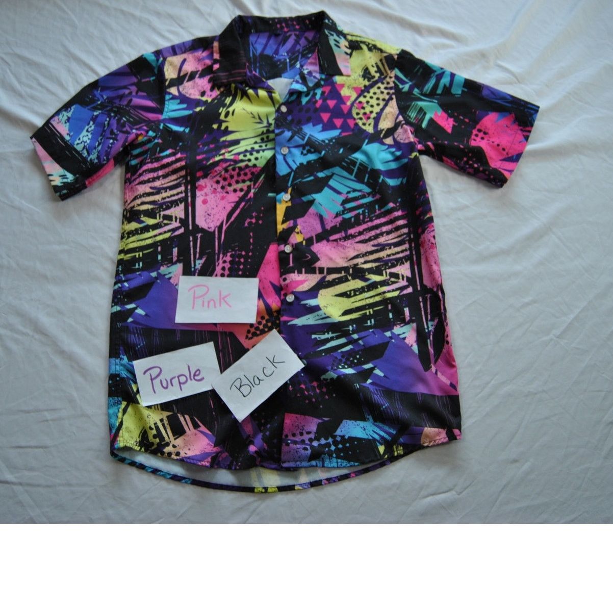 Other Multicolor Hawaiian Button Down Shirt Size US S / EU 44-46 / 1 - 9 Thumbnail