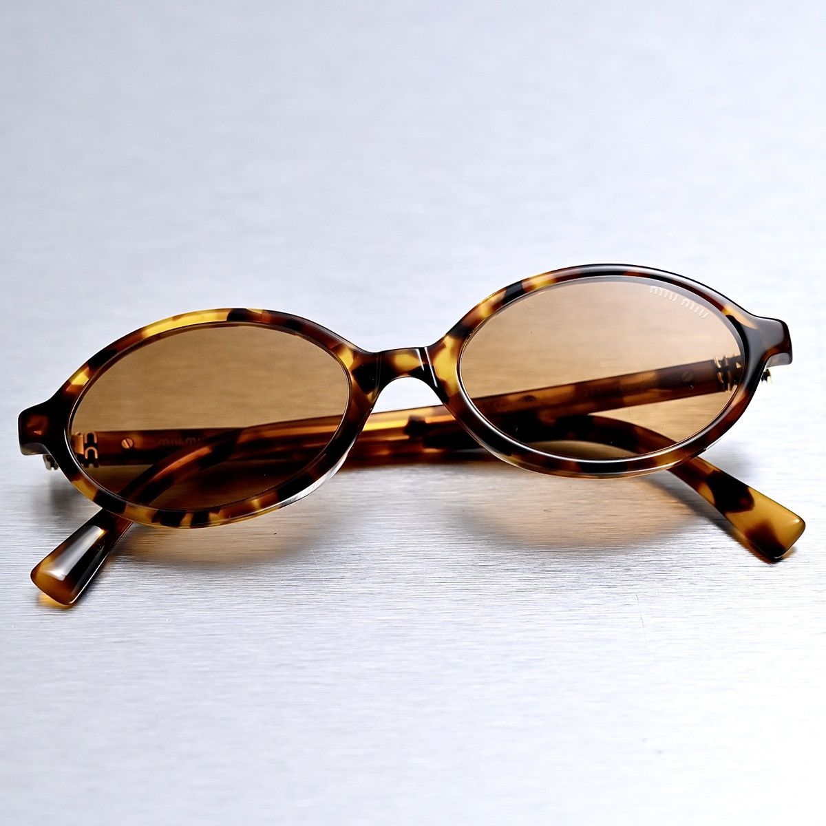Miu Miu MIU MIU 0MU 04ZS SUNGLASSES Size ONE SIZE - 9 Thumbnail
