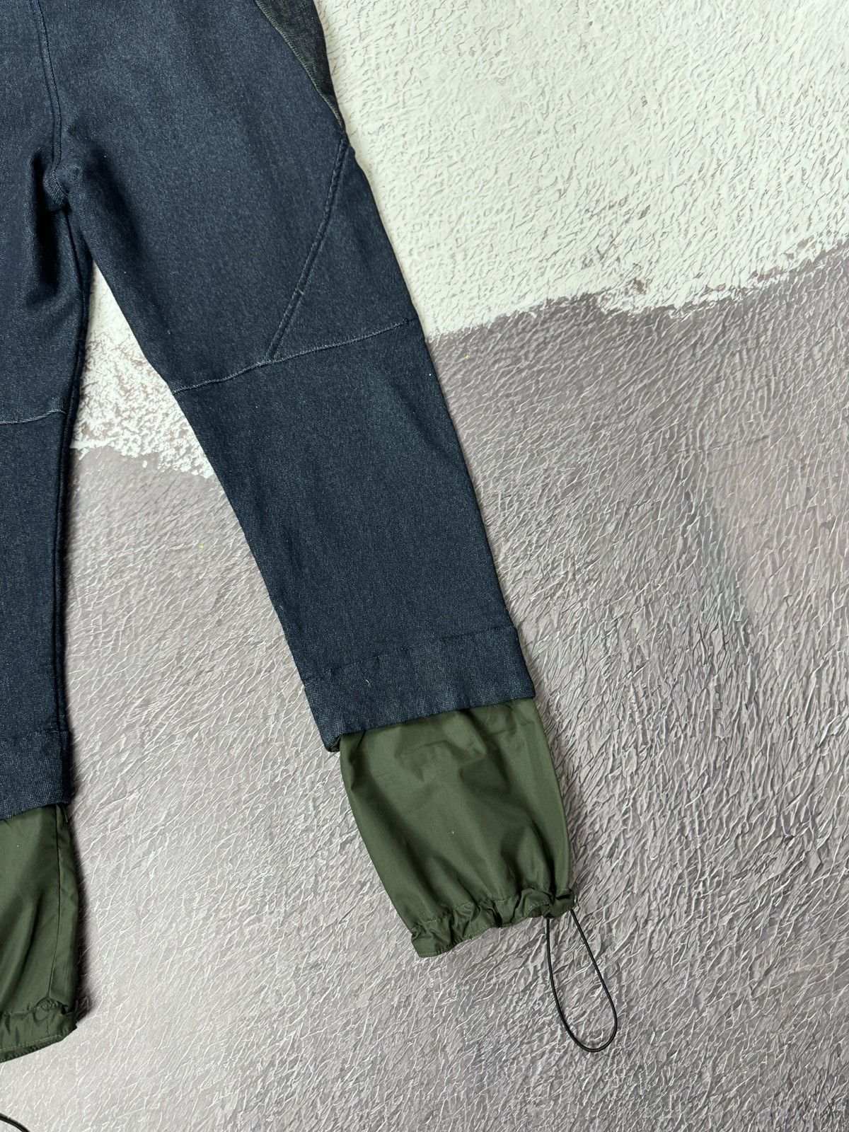 Marithe + Francois Girbaud Le Jean de Marithe Francois Girbaud denim nylon hybrid pants Size US 33 - 15 Thumbnail